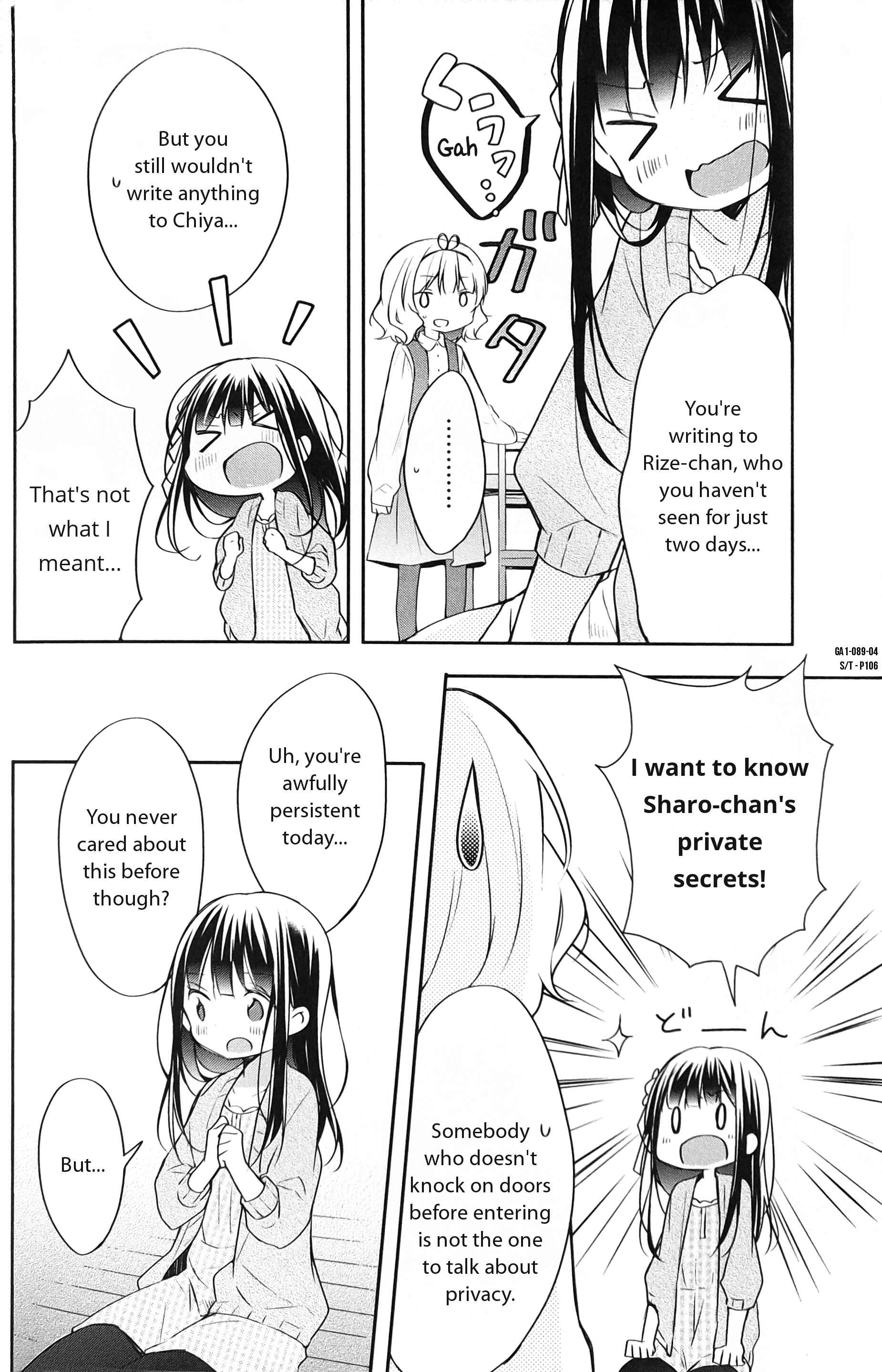 Page 4 Chapter 12 Gochuumon wa Usagi desu ka? Anthology Comic