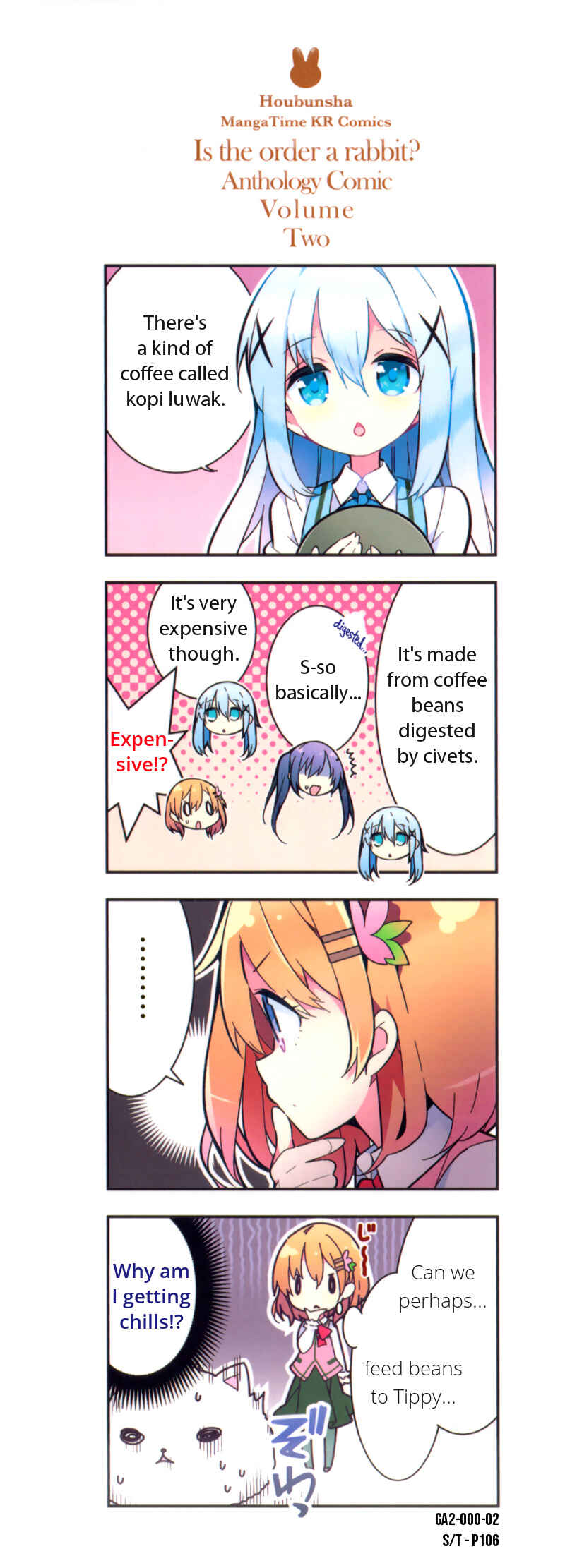 Page 3 Chapter 15 Gochuumon wa Usagi desu ka? Anthology Comic