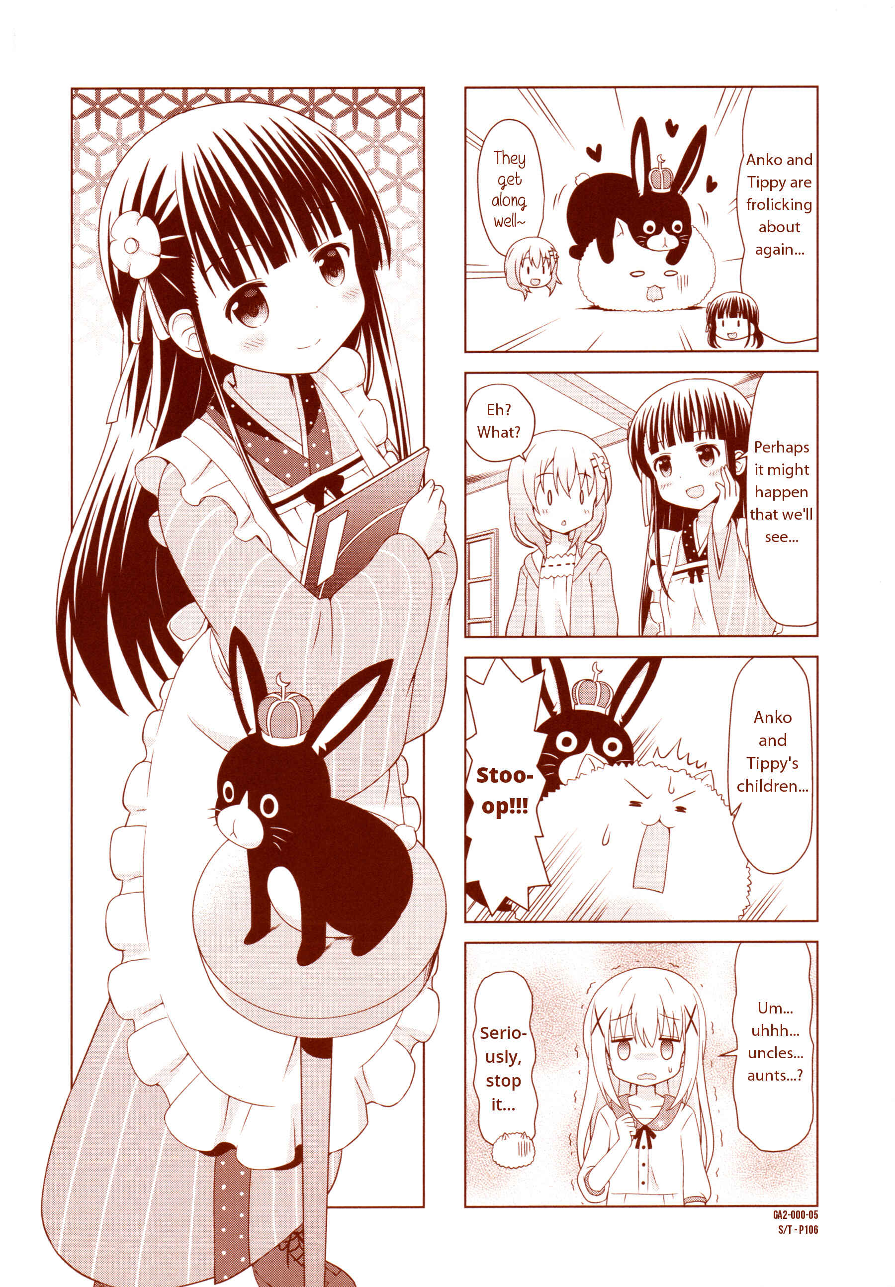 Page 6 Chapter 15 Gochuumon wa Usagi desu ka? Anthology Comic