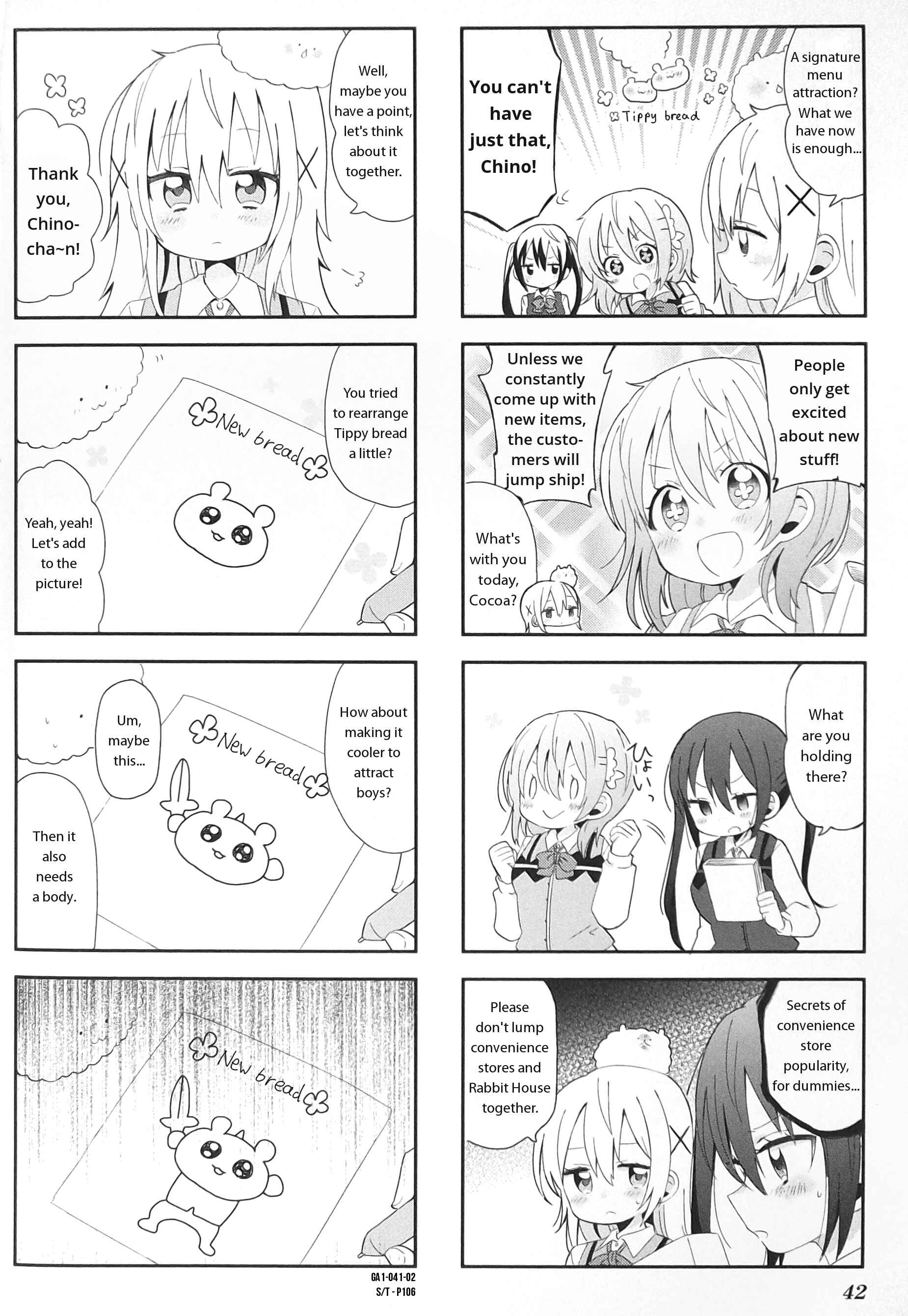 Page 2 Chapter 6 Gochuumon wa Usagi desu ka? Anthology Comic