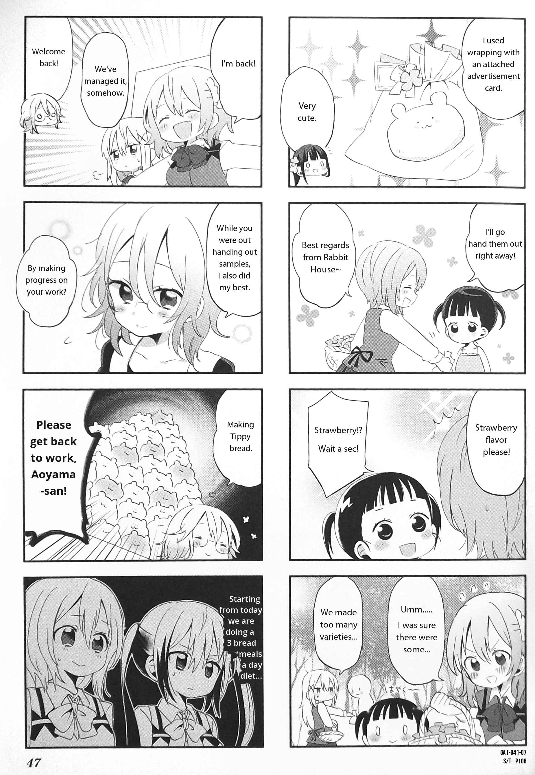 Page 7 Chapter 6 Gochuumon wa Usagi desu ka? Anthology Comic