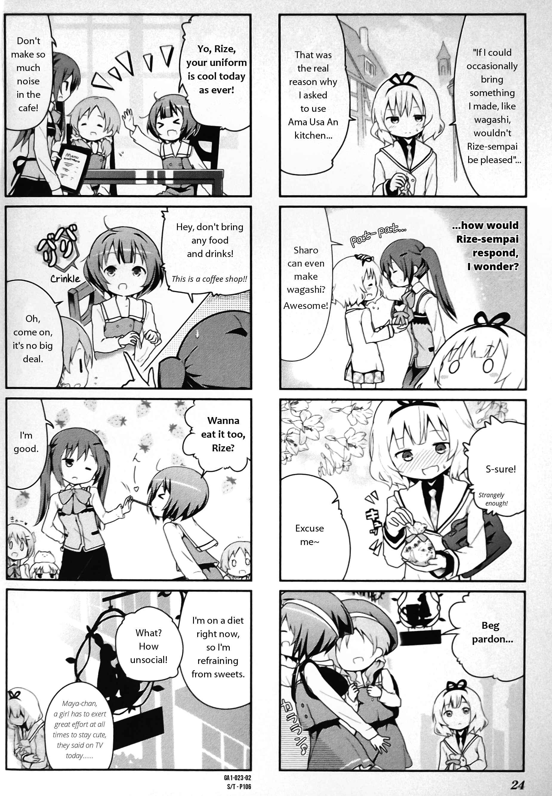 Page 2 Chapter 4 Gochuumon wa Usagi desu ka? Anthology Comic