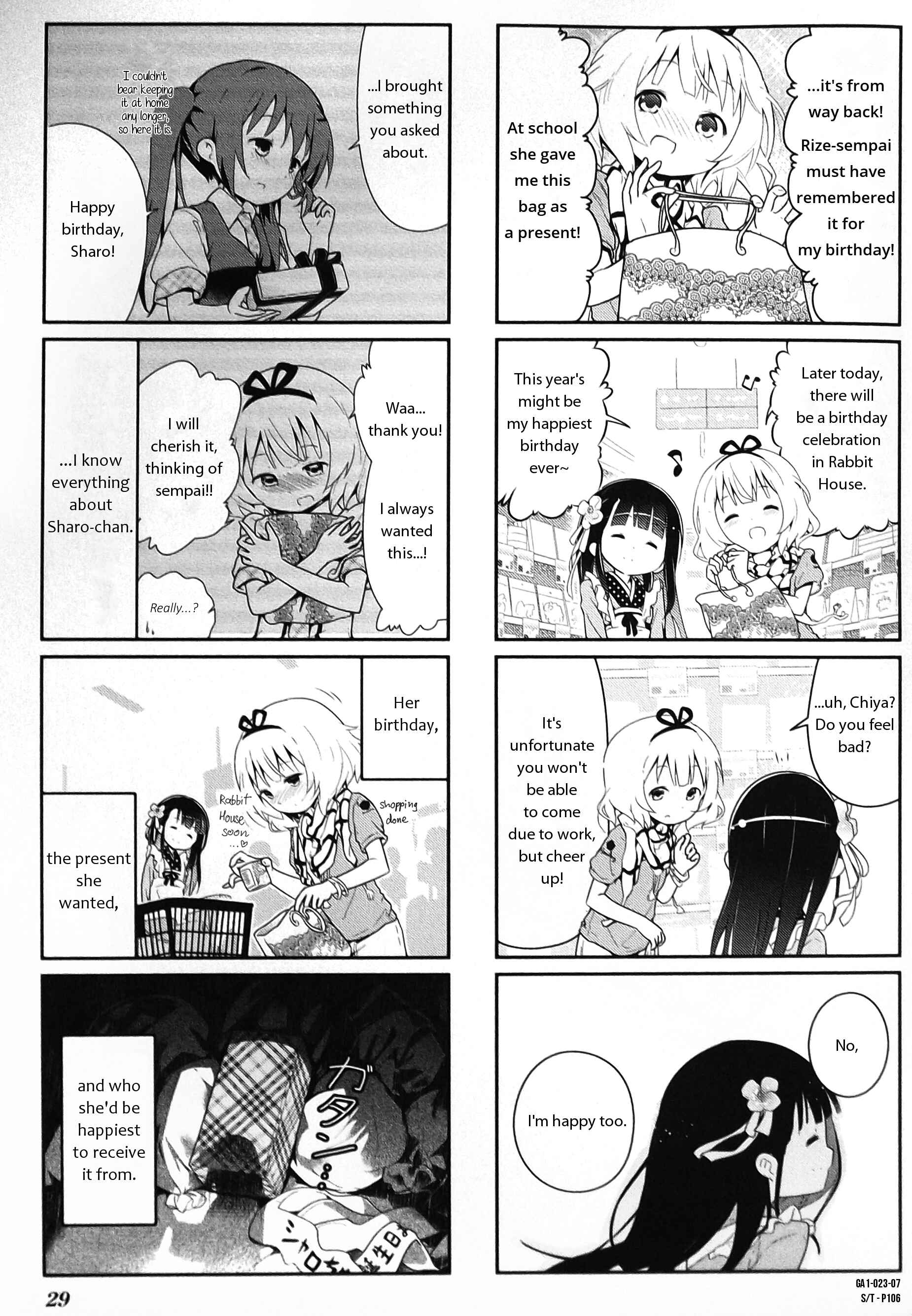 Page 7 Chapter 4 Gochuumon wa Usagi desu ka? Anthology Comic