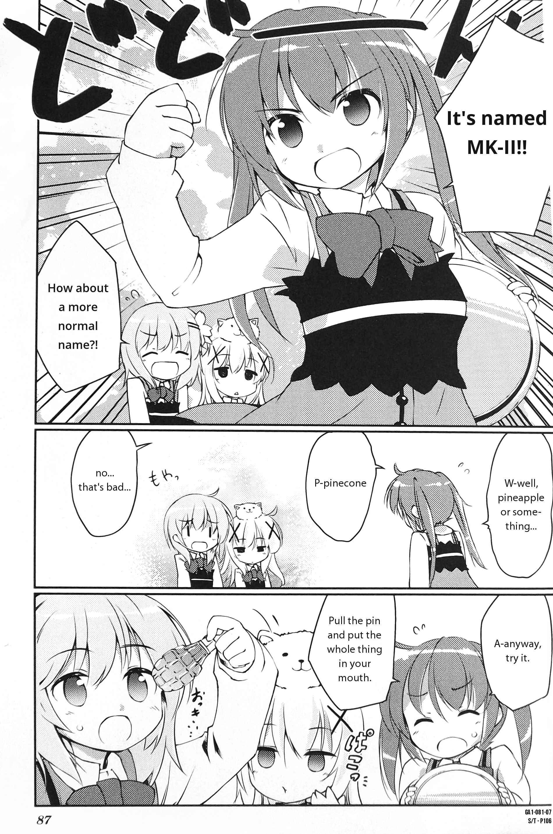 Page 7 Chapter 11 Gochuumon wa Usagi desu ka? Anthology Comic