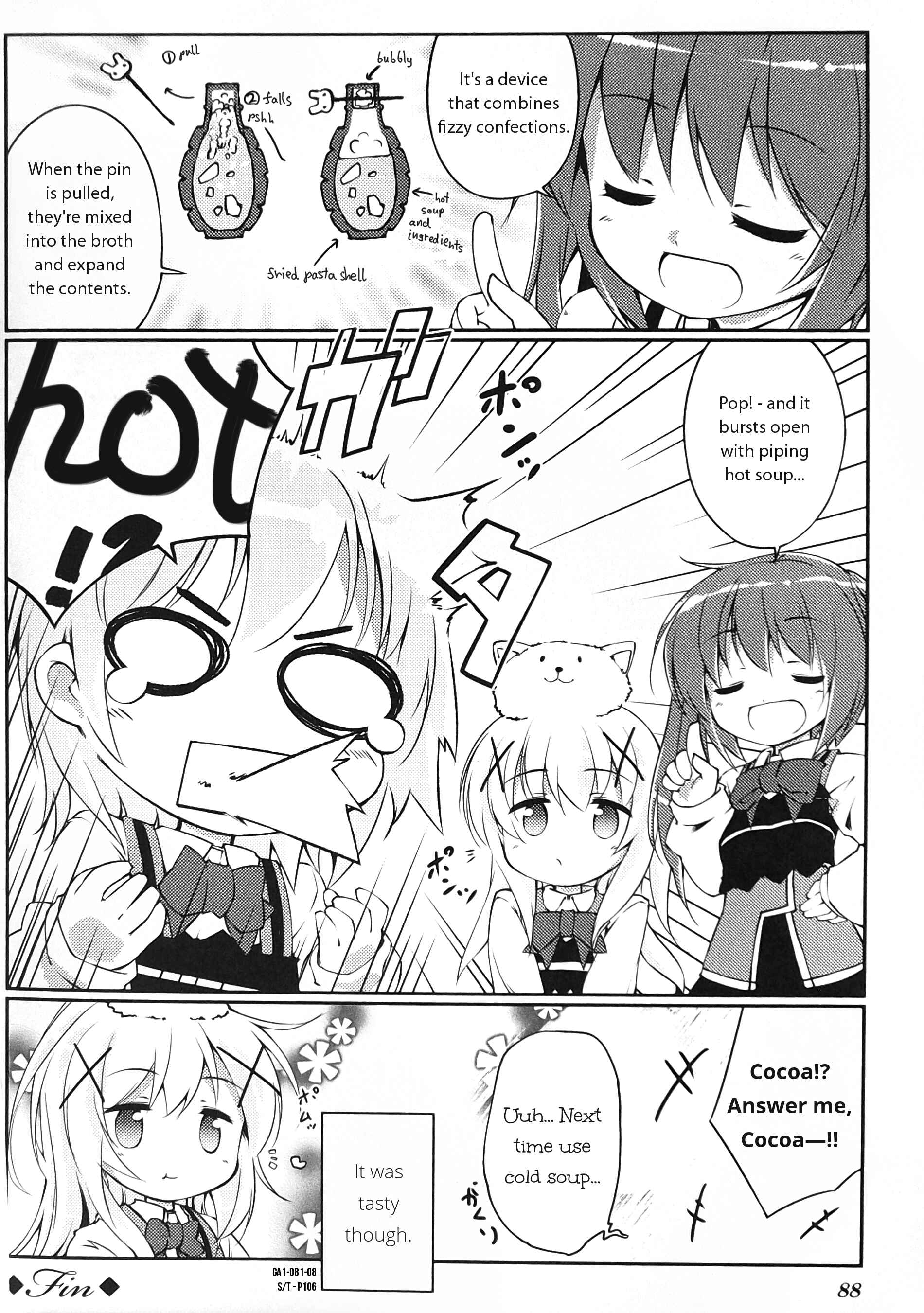 Page 8 Chapter 11 Gochuumon wa Usagi desu ka? Anthology Comic