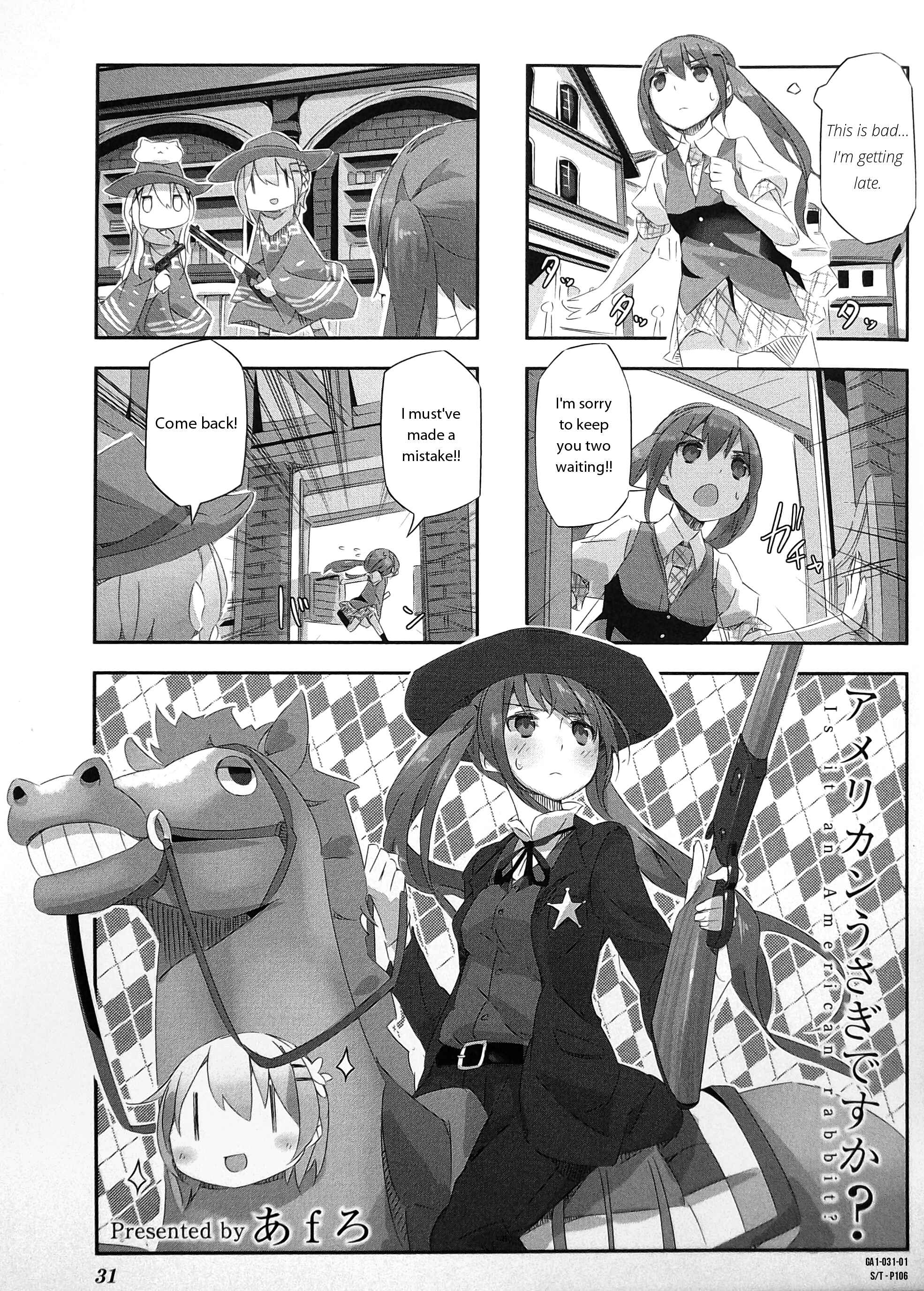 Page 1 Chapter 5 Gochuumon wa Usagi desu ka? Anthology Comic