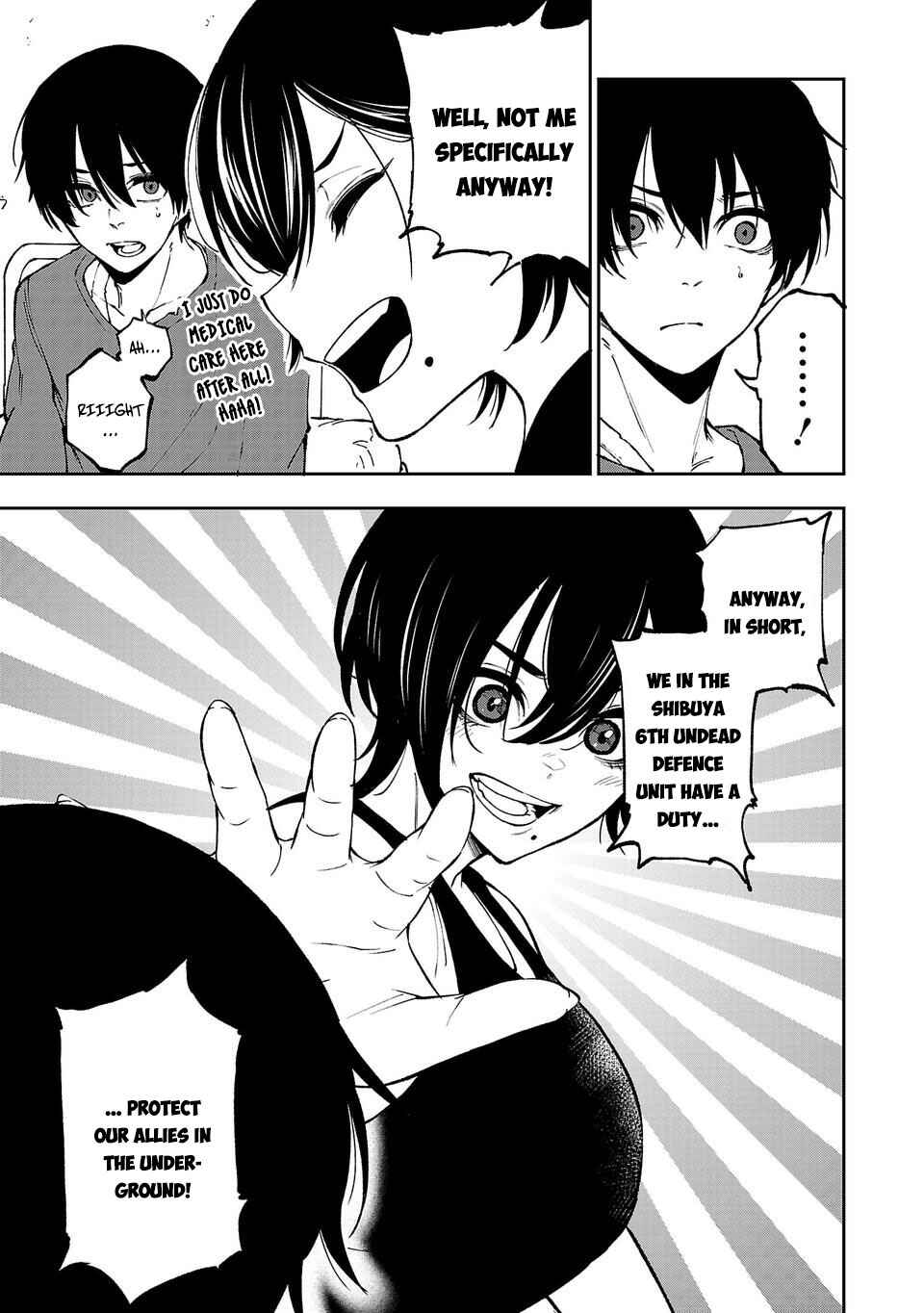 Page 9 Chapter 2 Shibuya 6th Undead Defense Unit