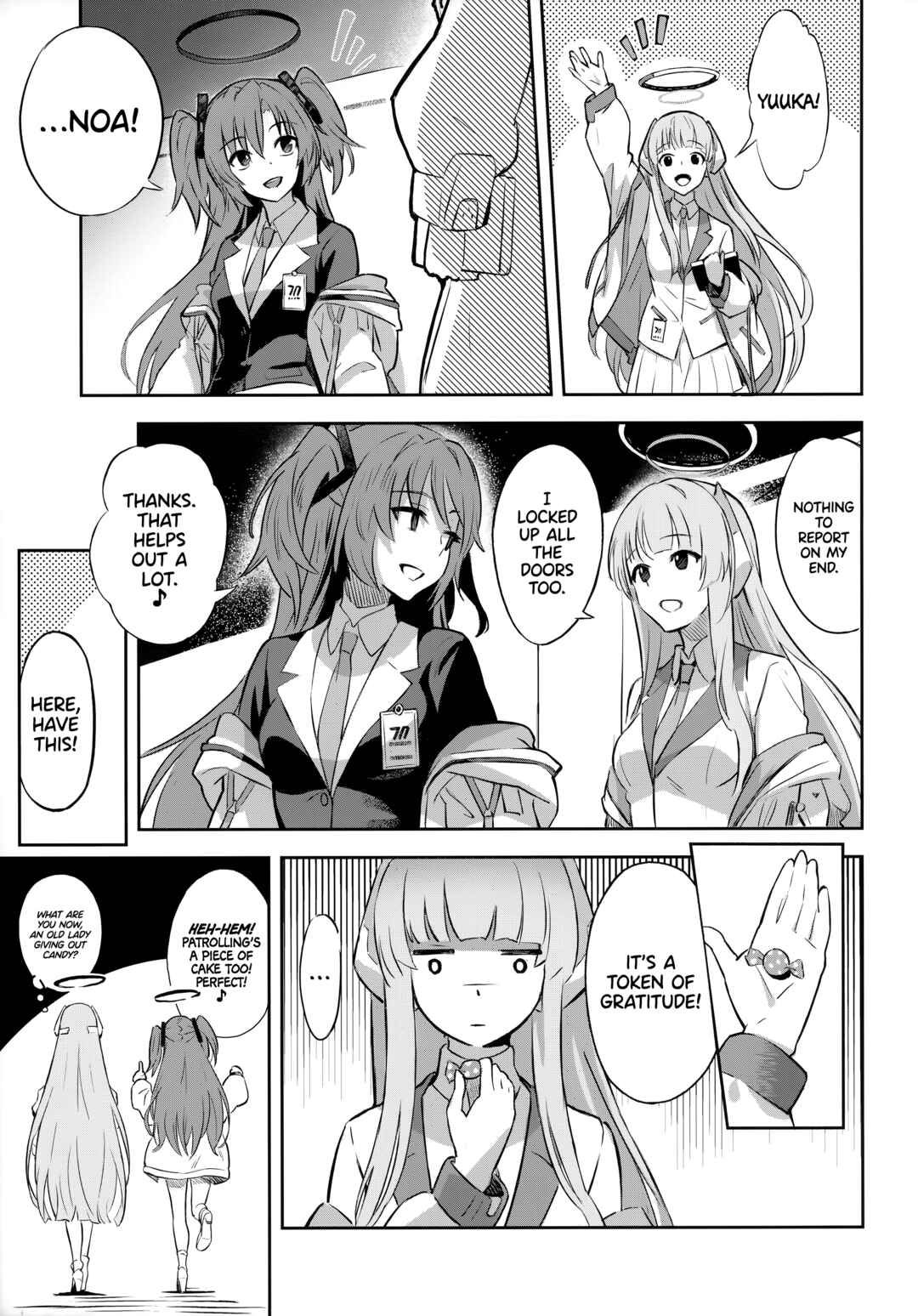Page 11 Chapter Unknown_da37 Blue Archive - Kaichou-chan no Koi