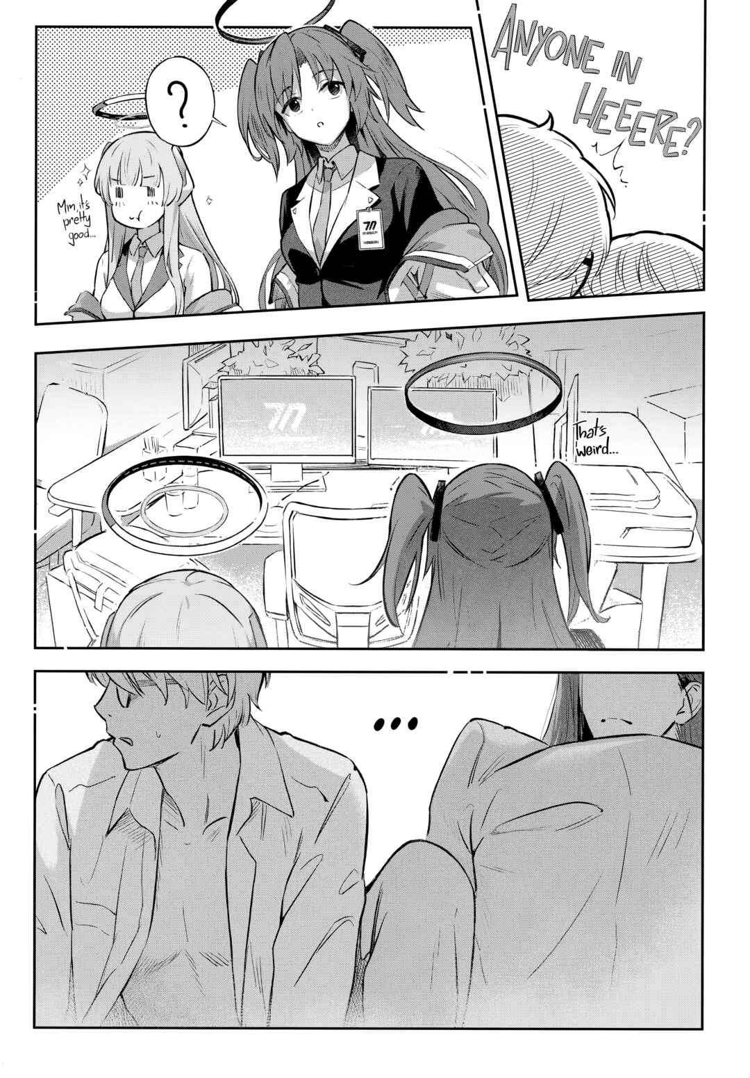 Page 14 Chapter Unknown_da37 Blue Archive - Kaichou-chan no Koi