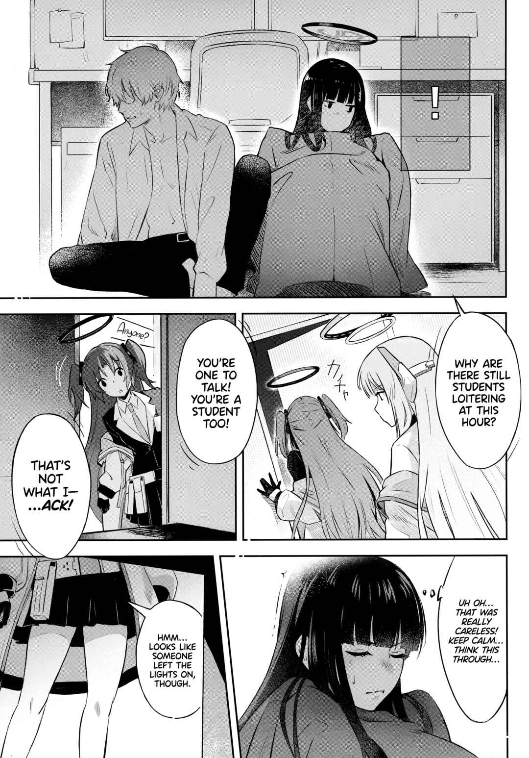 Page 15 Chapter Unknown_da37 Blue Archive - Kaichou-chan no Koi