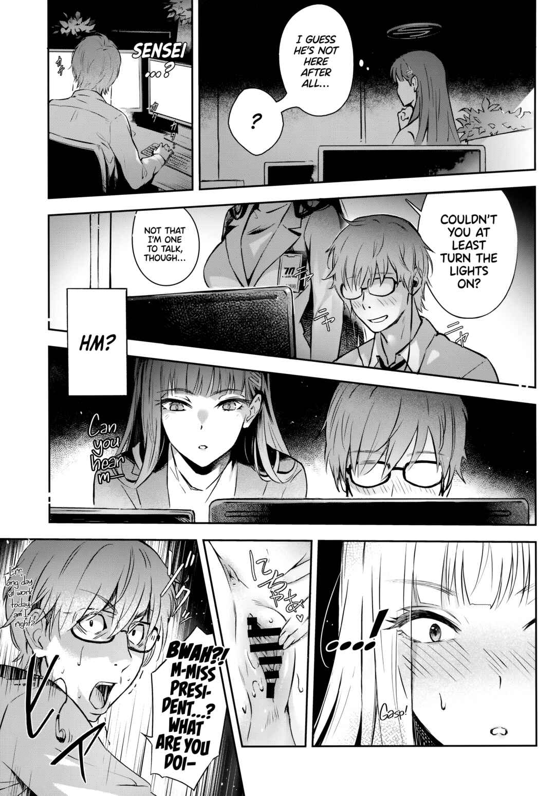 Page 7 Chapter Unknown_da37 Blue Archive - Kaichou-chan no Koi