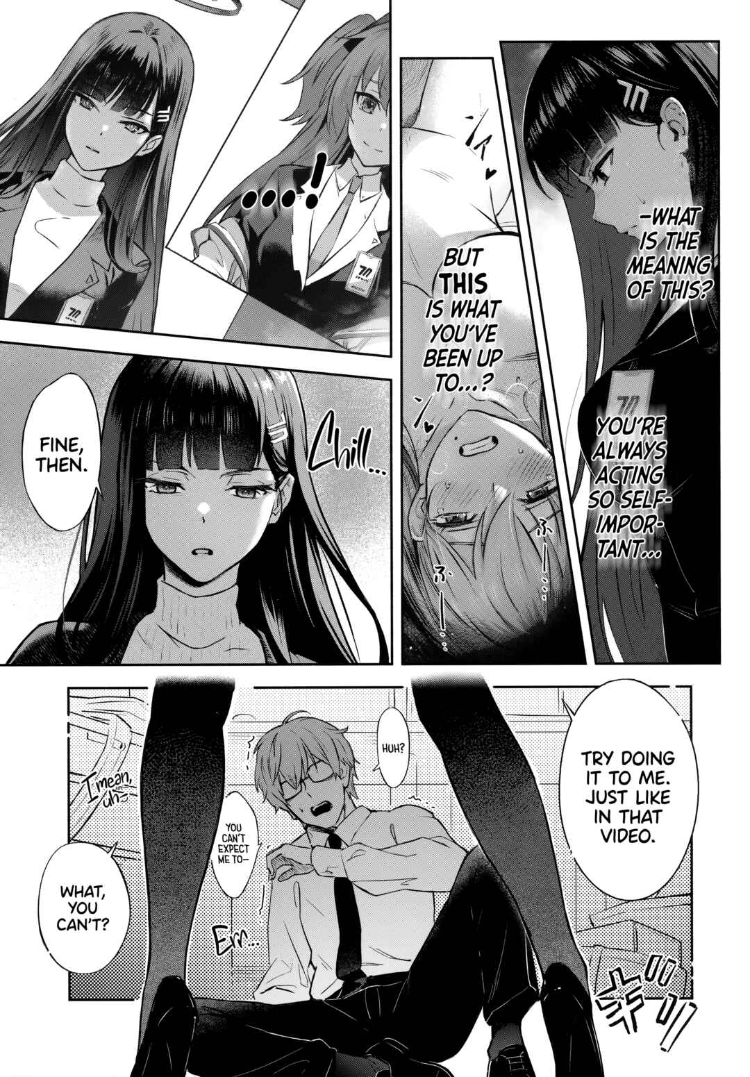 Page 9 Chapter Unknown_da37 Blue Archive - Kaichou-chan no Koi
