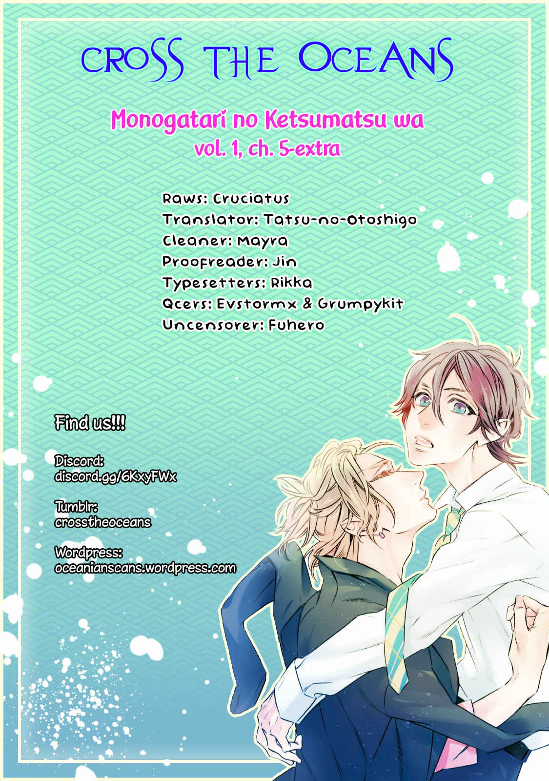 Page 1 Chapter 5 Monogatari no Ketsumatsu wa