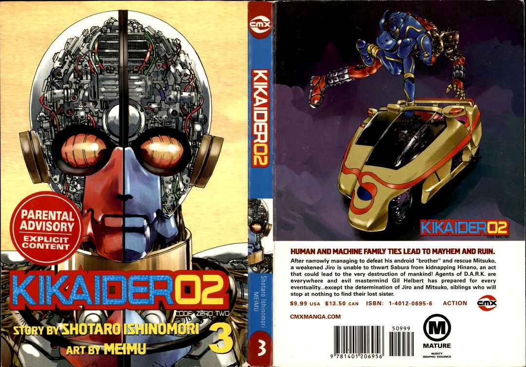 Page 1 Chapter 10 Kikaider 02