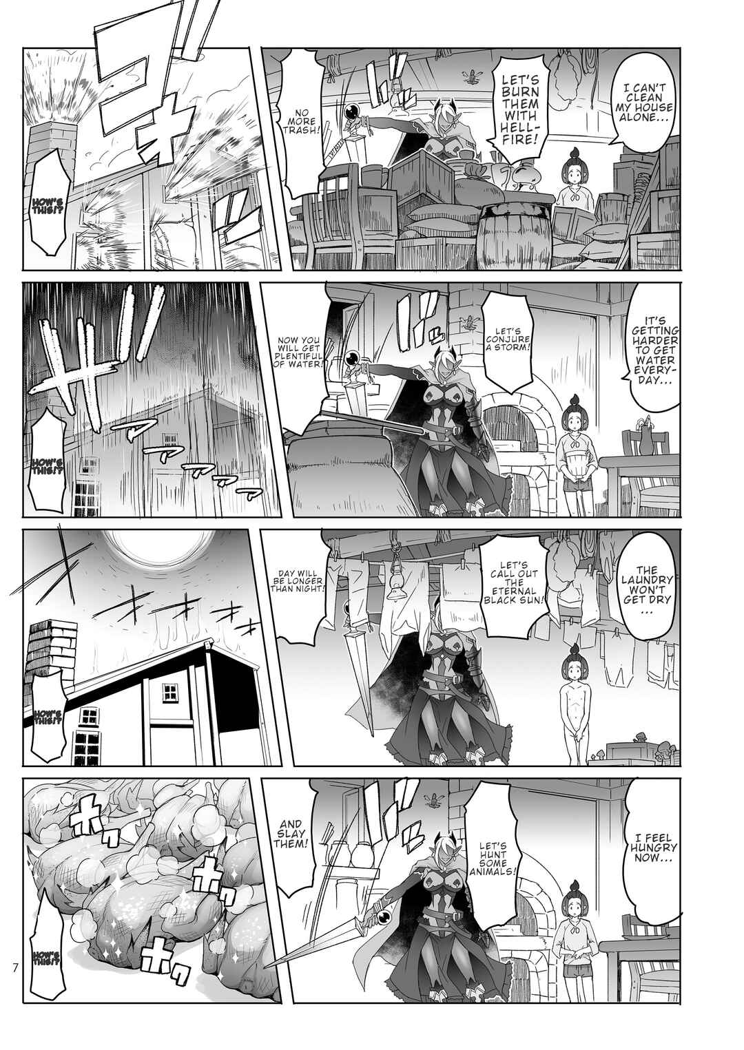 Page 7 Chapter Unknown_c7b5 Dark Elf to Yorozu no Zenkou