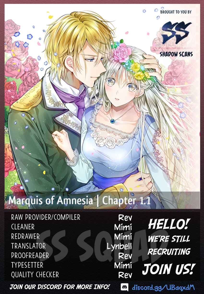Page 1 Chapter 1.1 Marquis of Amnesia