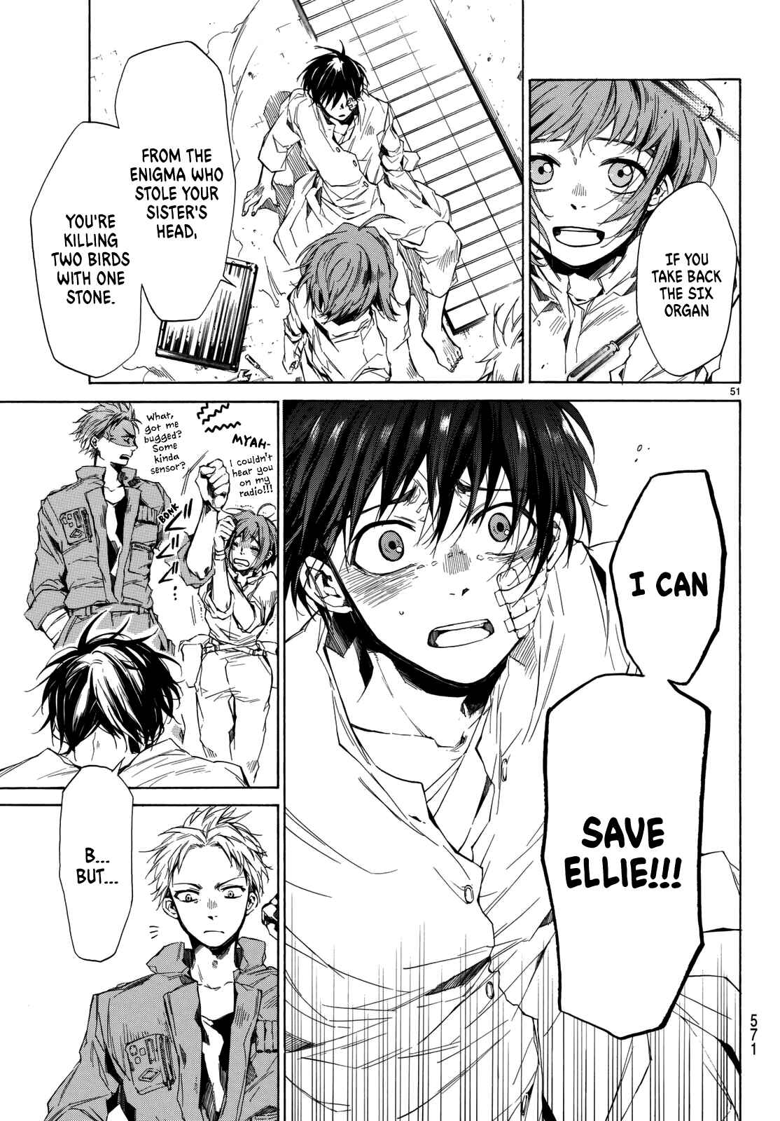 Page 52 Chapter 3 The SIX ~ Sekiwan no Dakkansha~
