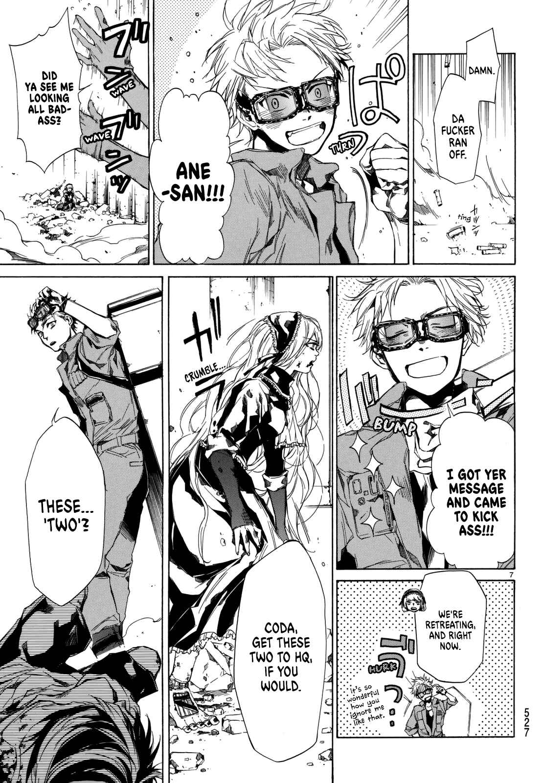 Page 9 Chapter 3 The SIX ~ Sekiwan no Dakkansha~