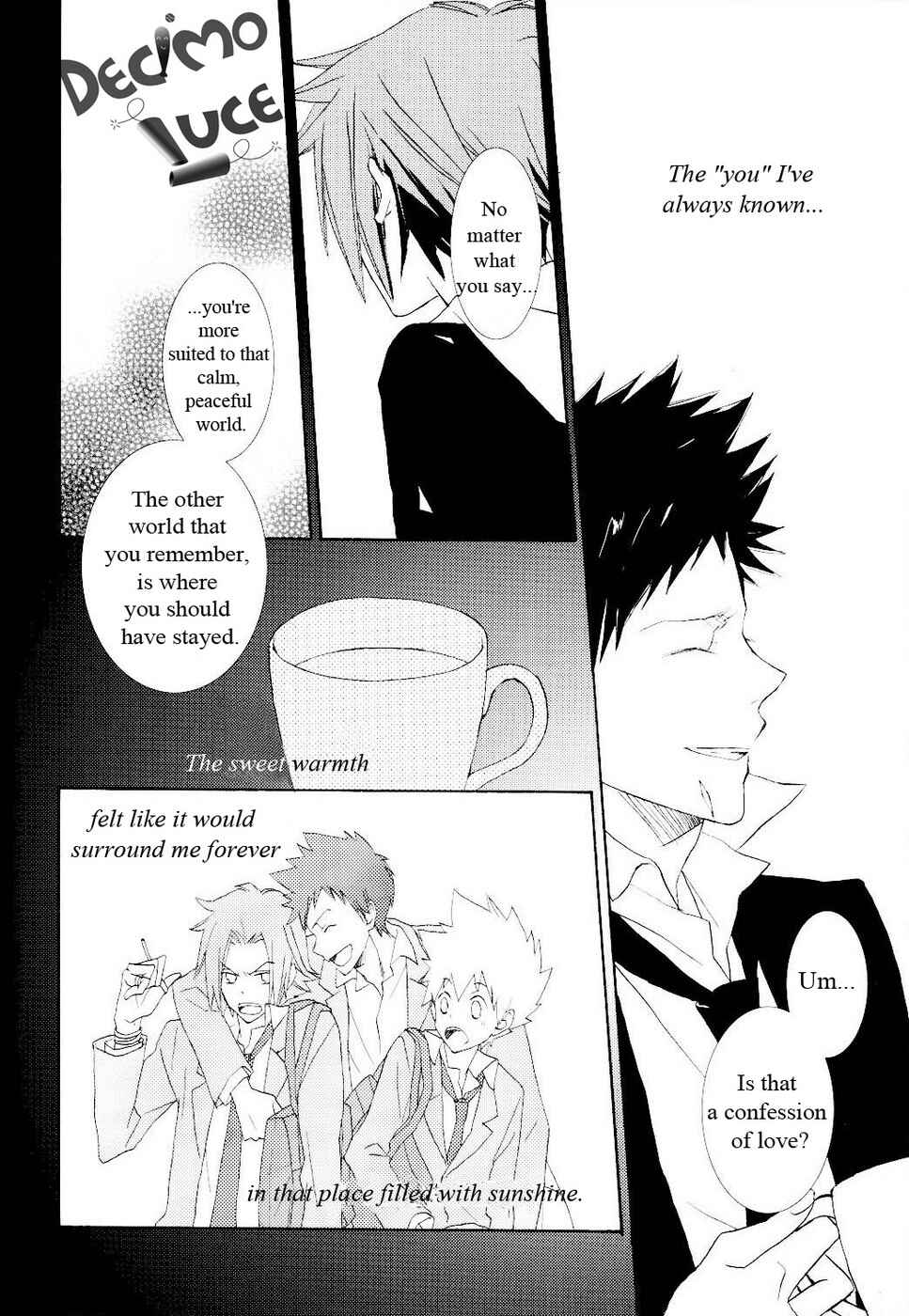 Page 10 Chapter Unknown_8bb4 Katekyo Hitman Reborn! - Promise (Doujinshi)