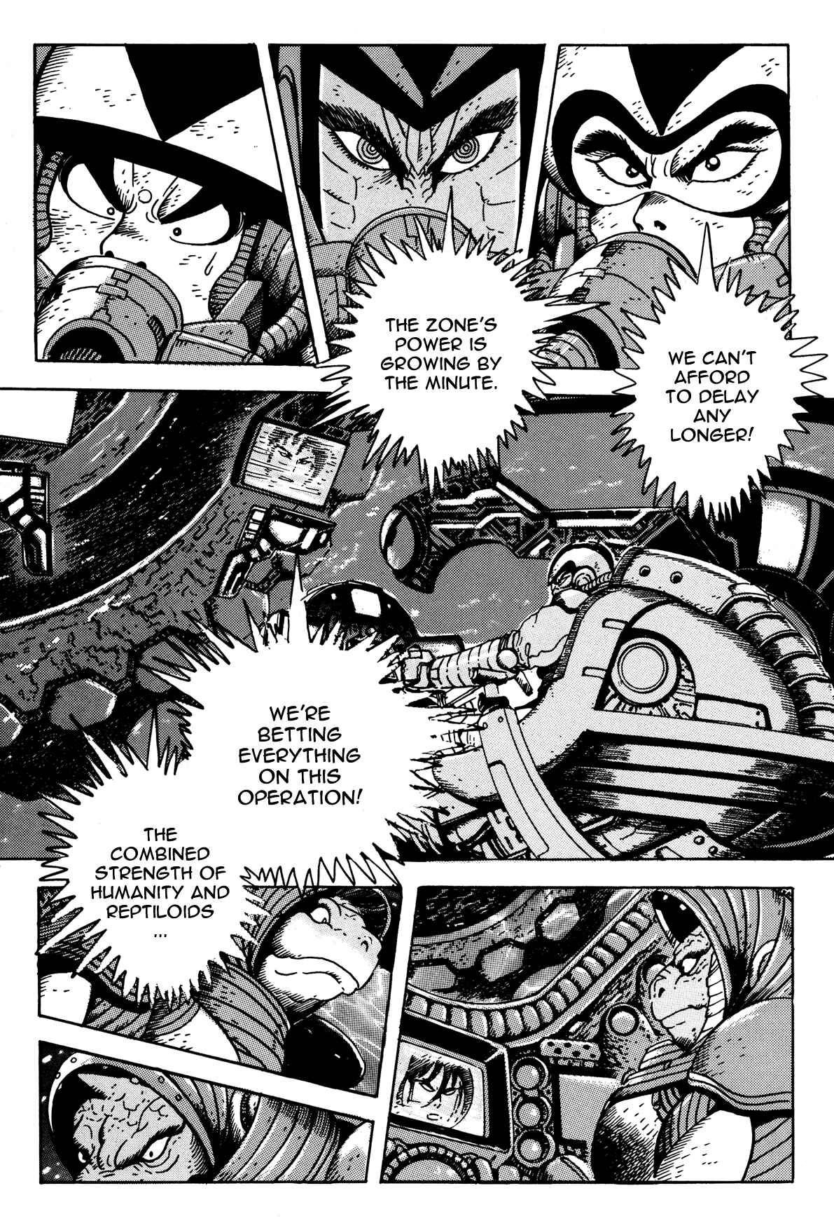 Page 6 Chapter 11 Getter Robo Arc