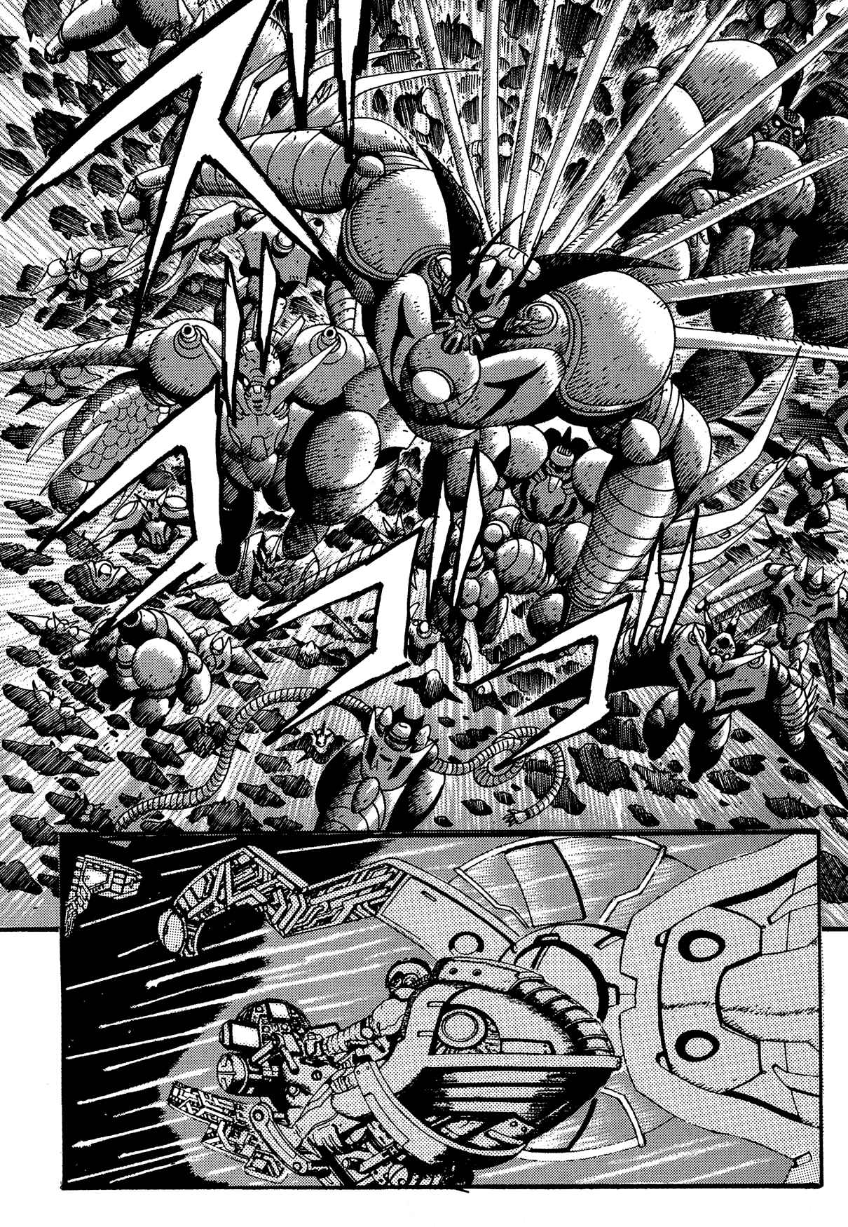 Page 36 Chapter 13 Getter Robo Arc