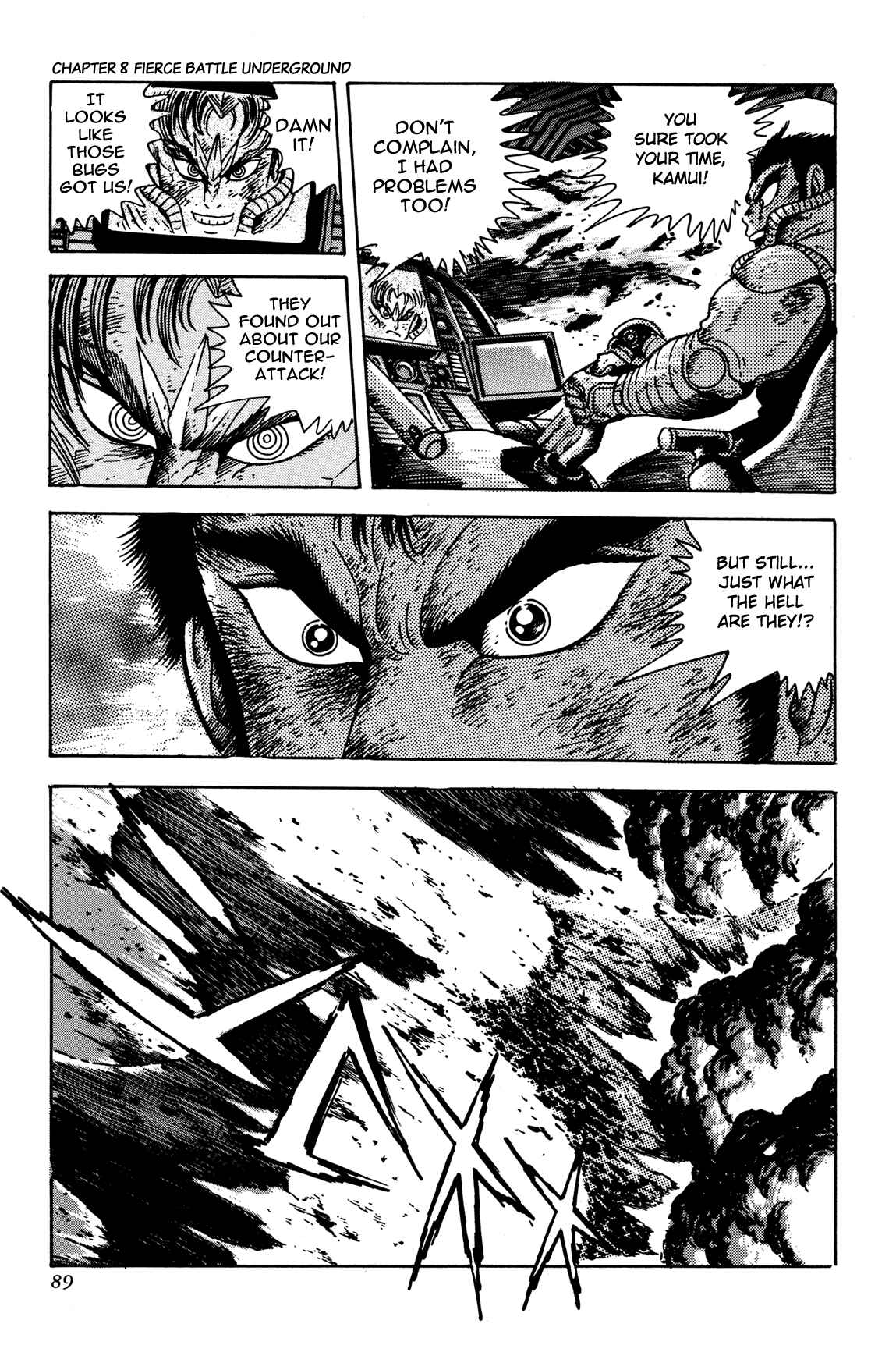 Page 40 Chapter 8 Getter Robo Arc