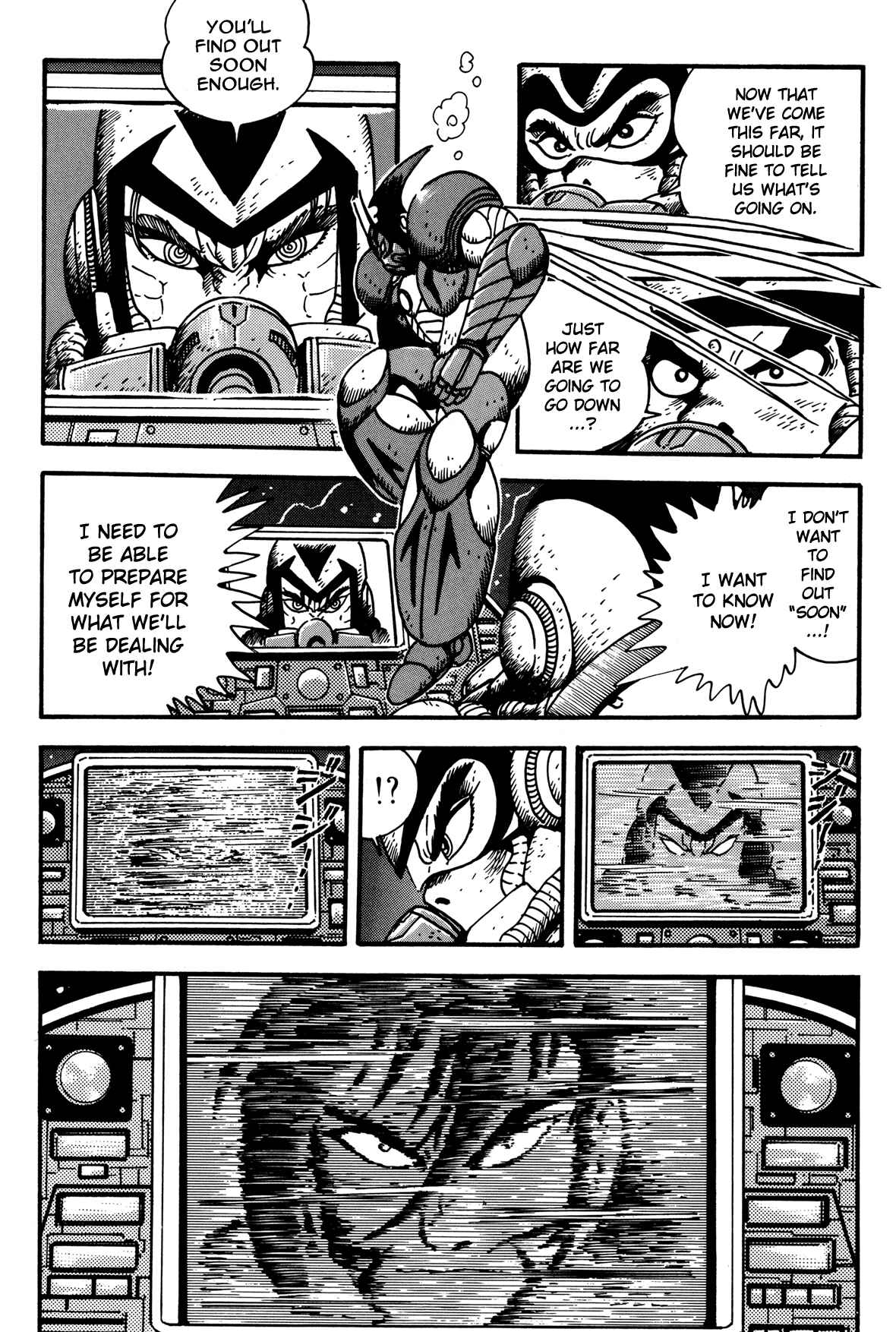 Page 12 Chapter 7 Getter Robo Arc