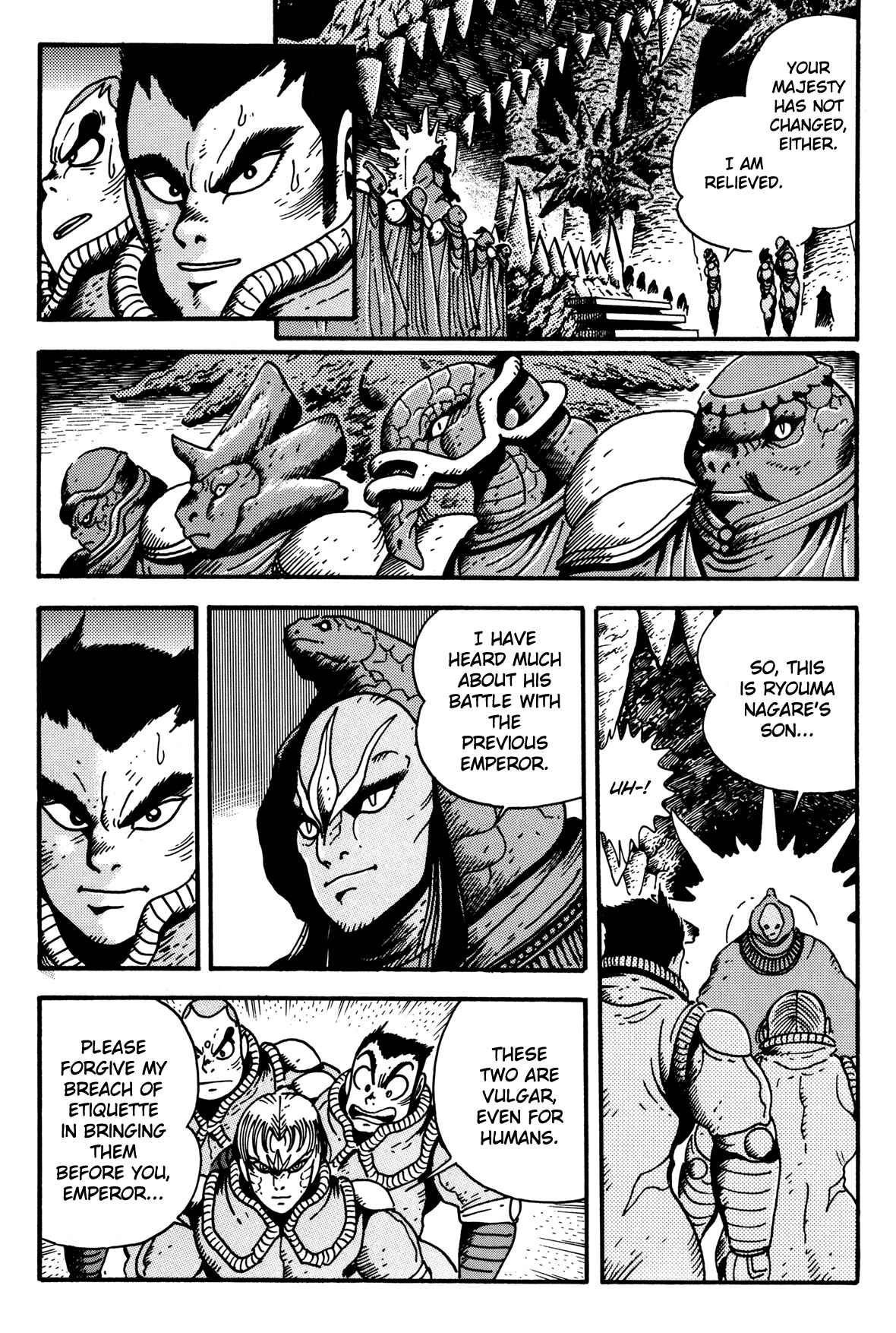 Page 36 Chapter 7 Getter Robo Arc