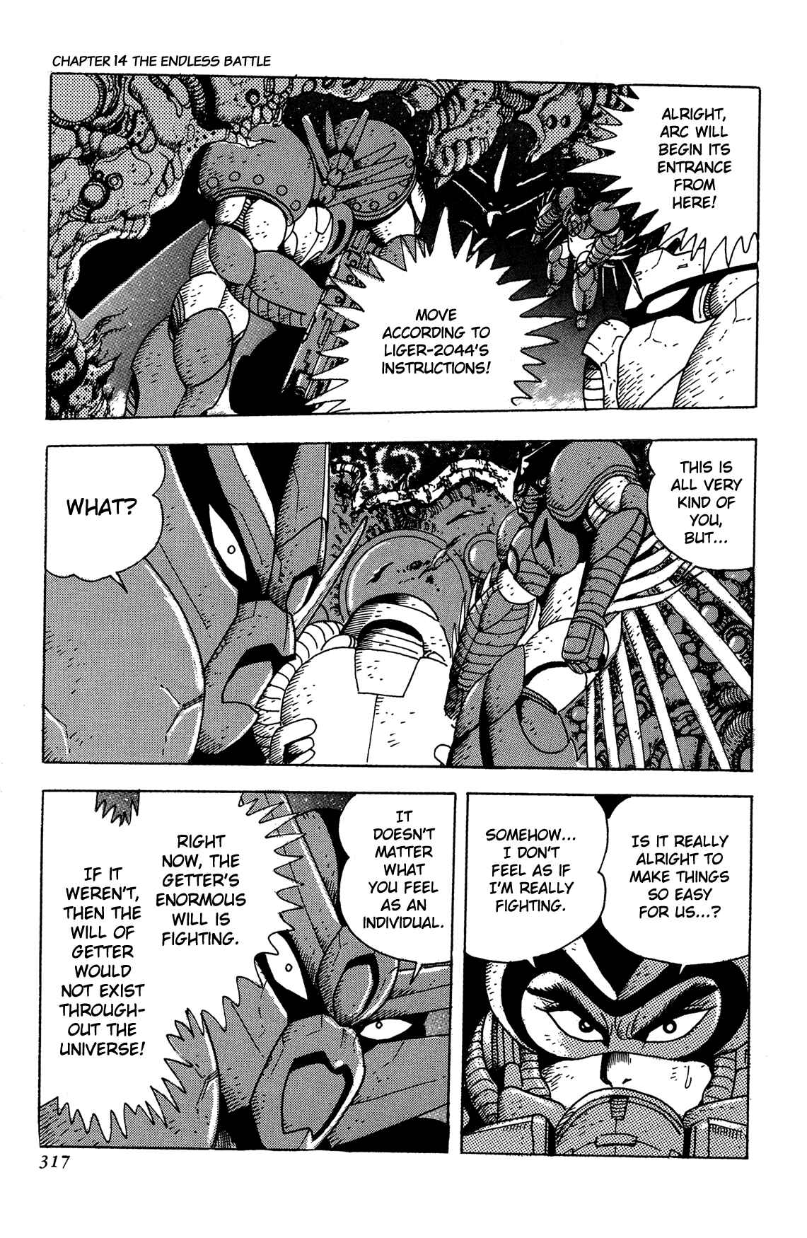 Page 13 Chapter 14 Getter Robo Arc