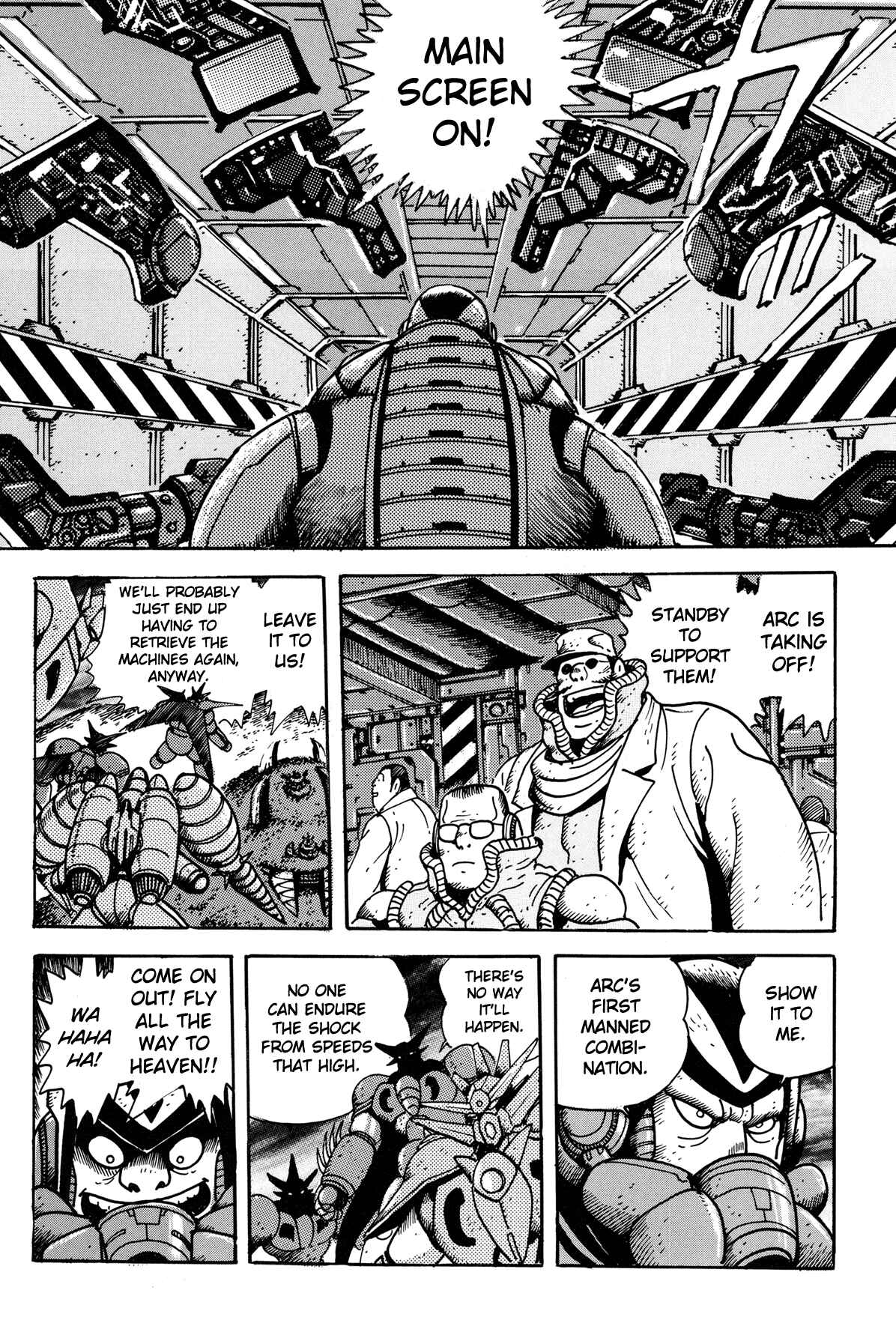 Page 40 Chapter 2 Getter Robo Arc