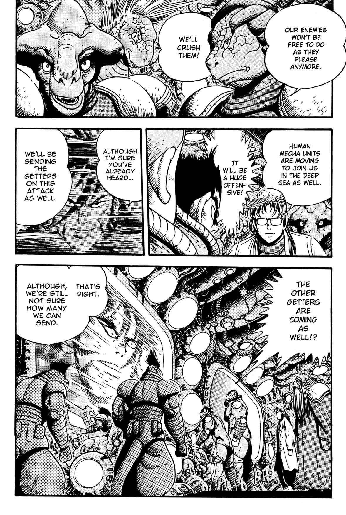 Page 26 Chapter 9 Getter Robo Arc