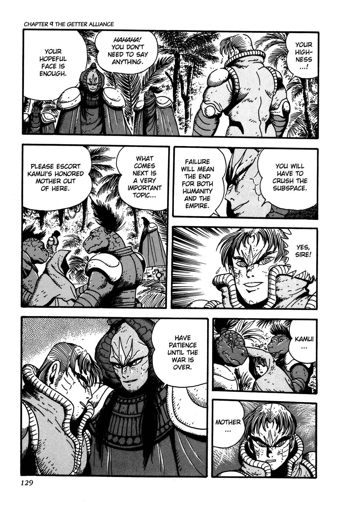 Page 37 Chapter 9 Getter Robo Arc
