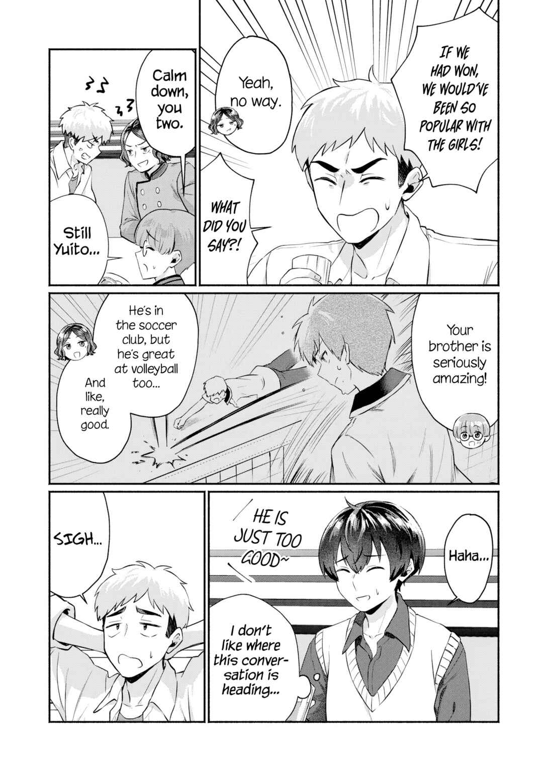 Page 9 Chapter 6 Douyara Ore wa Imadoki Gal na Toshiue Osananajimi kara Gekiomo Kanjou wo Mukerareteiru Rashii