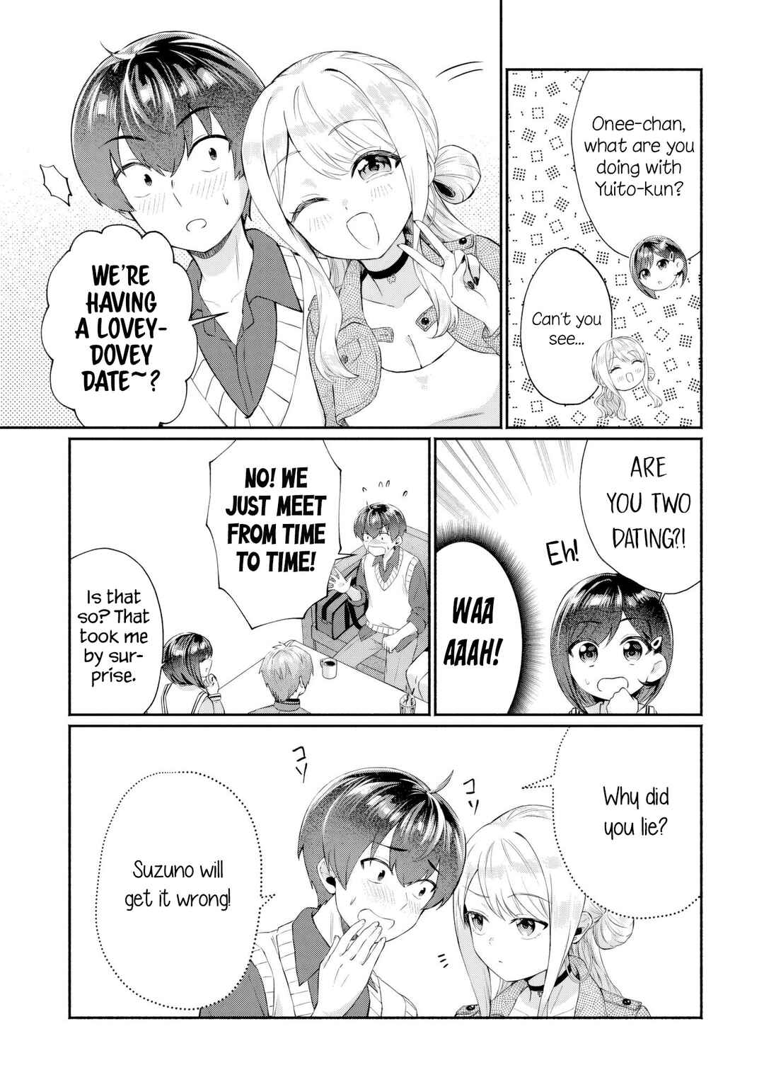 Page 15 Chapter 7 Douyara Ore wa Imadoki Gal na Toshiue Osananajimi kara Gekiomo Kanjou wo Mukerareteiru Rashii
