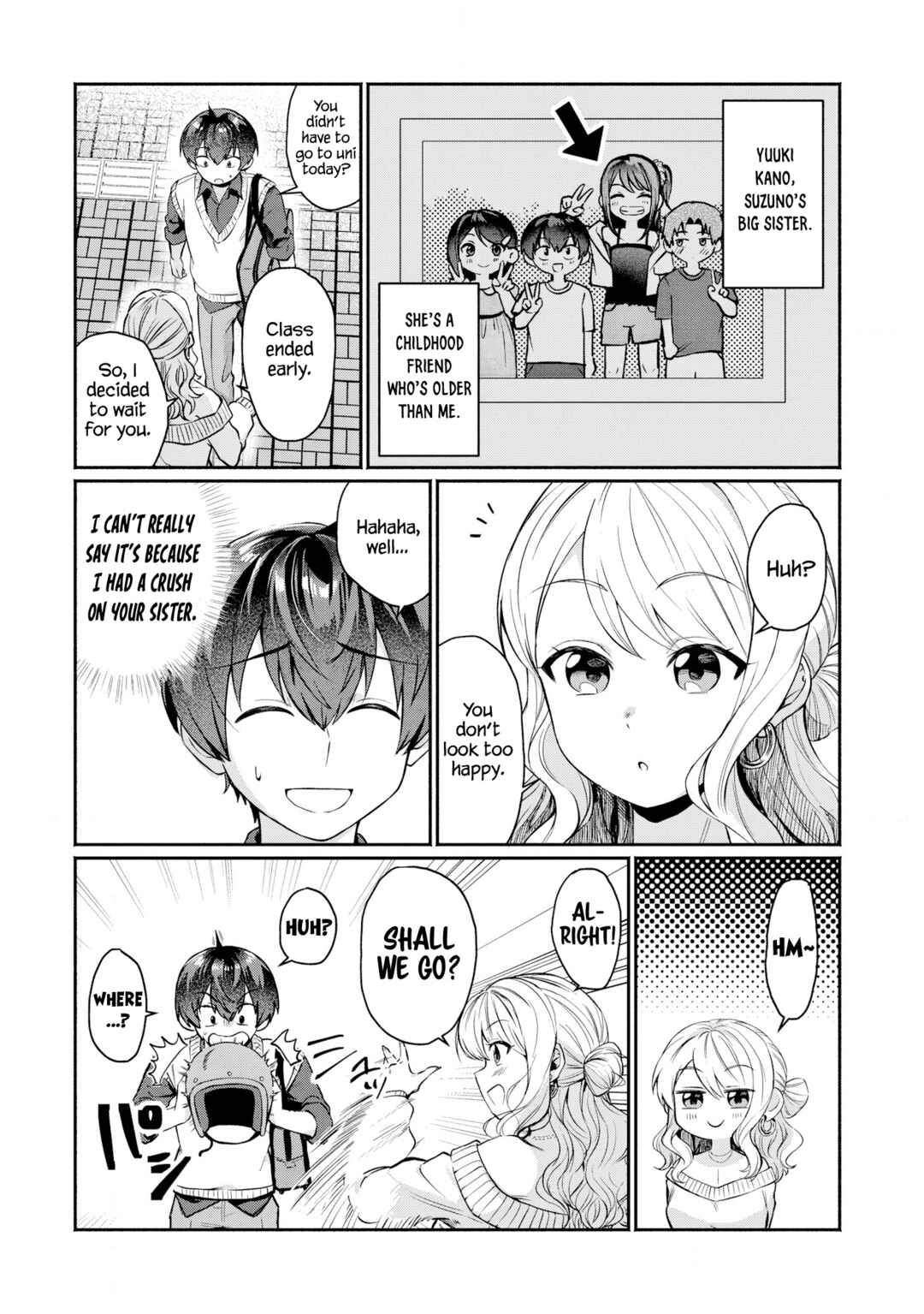 Page 10 Chapter 1 Douyara Ore wa Imadoki Gal na Toshiue Osananajimi kara Gekiomo Kanjou wo Mukerareteiru Rashii