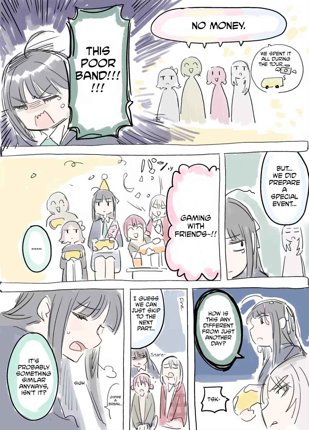 Page 3 Chapter Unknown_76ba Girls Band Cry - Subarus Birthday (Doujinshi)
