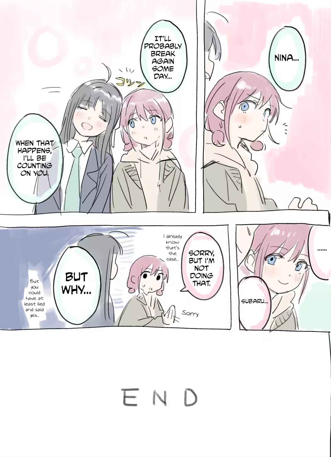 Page 5 Chapter Unknown_76ba Girls Band Cry - Subarus Birthday (Doujinshi)