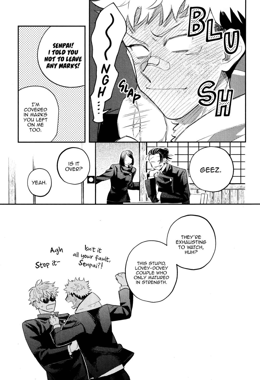 Page 24 Chapter Unknown_4a77 Jujutsu Kaisen - Kenka Joutou Bakappuru (Doujinshi)