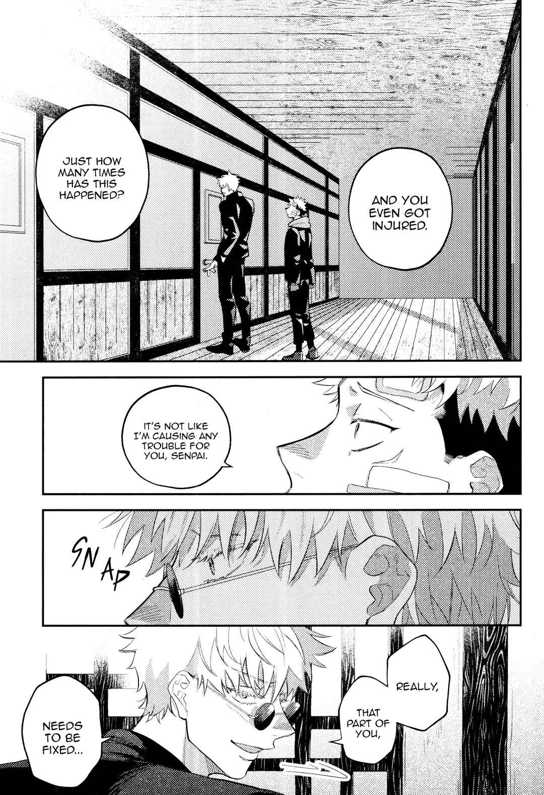 Page 8 Chapter Unknown_4a77 Jujutsu Kaisen - Kenka Joutou Bakappuru (Doujinshi)