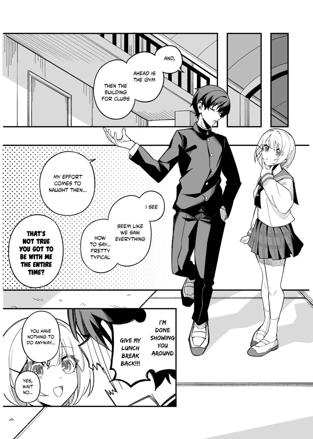 Page 1 Chapter 3 Gakuen Tanmoshi