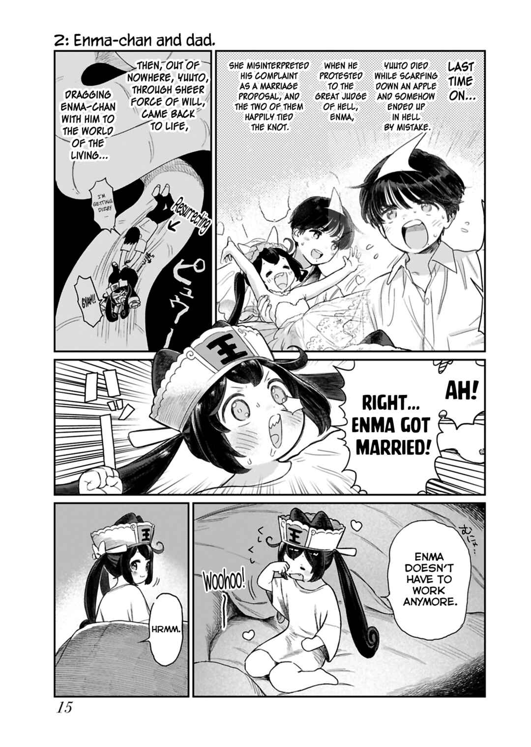 Page 1 Chapter 2 Jigoku Kawaii Enma-chan