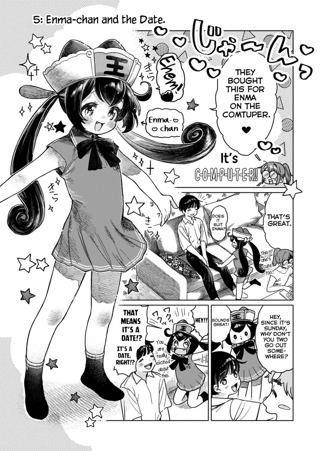 Page 1 Chapter 5 Jigoku Kawaii Enma-chan