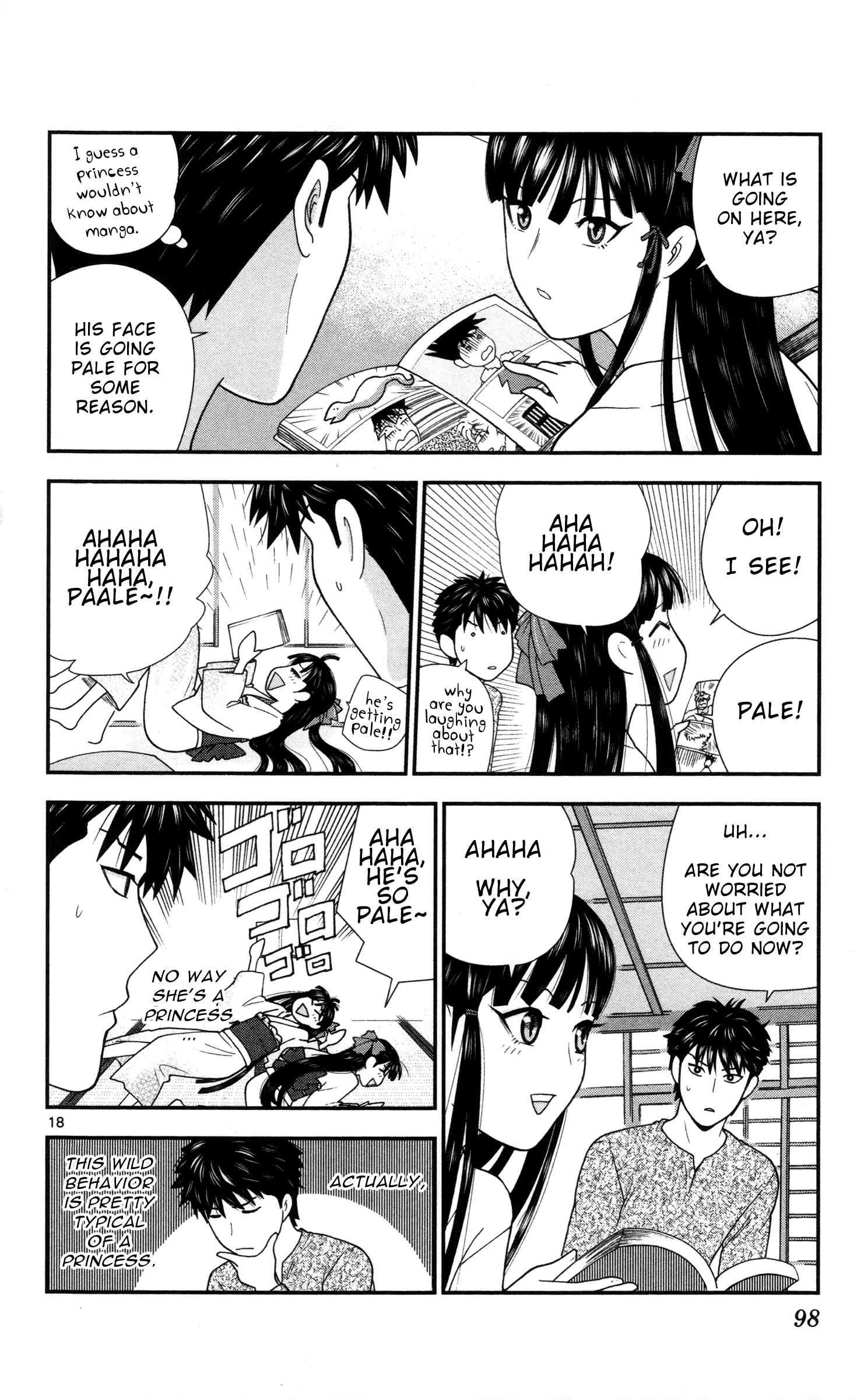 Page 18 Chapter 5 Miss Hiiragi is Looking for Herself