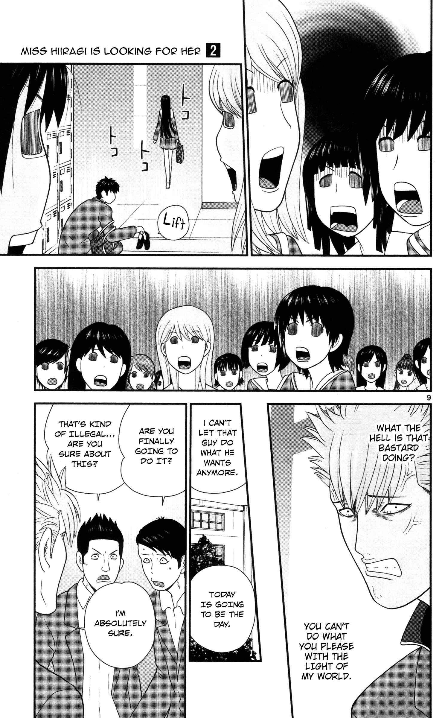 Page 9 Chapter 12 Miss Hiiragi is Looking for Herself