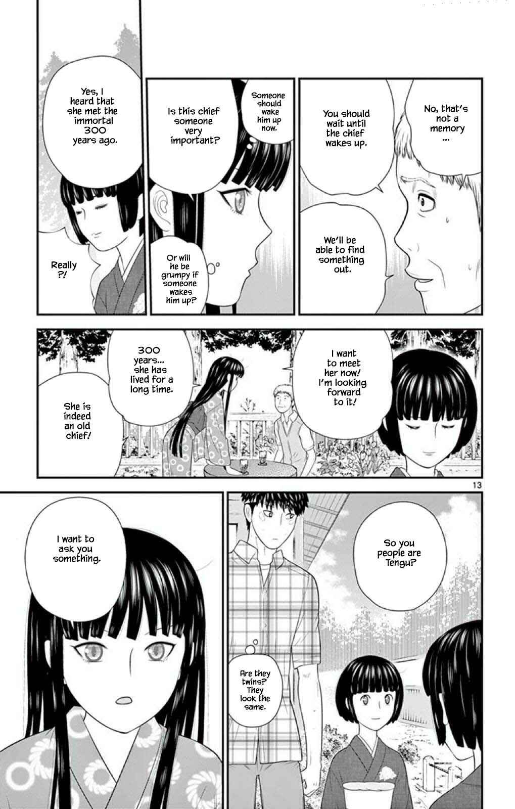 Page 13 Chapter 59 Miss Hiiragi is Looking for Herself