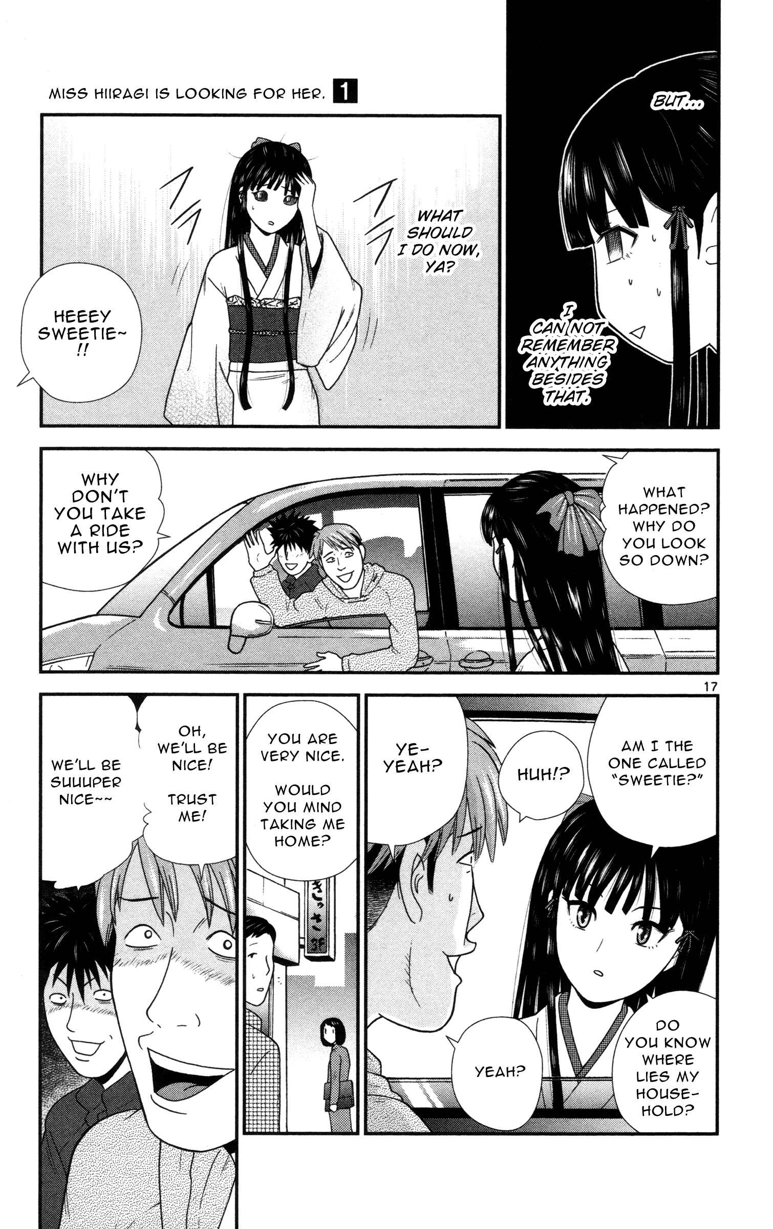 Page 17 Chapter 2 Miss Hiiragi is Looking for Herself