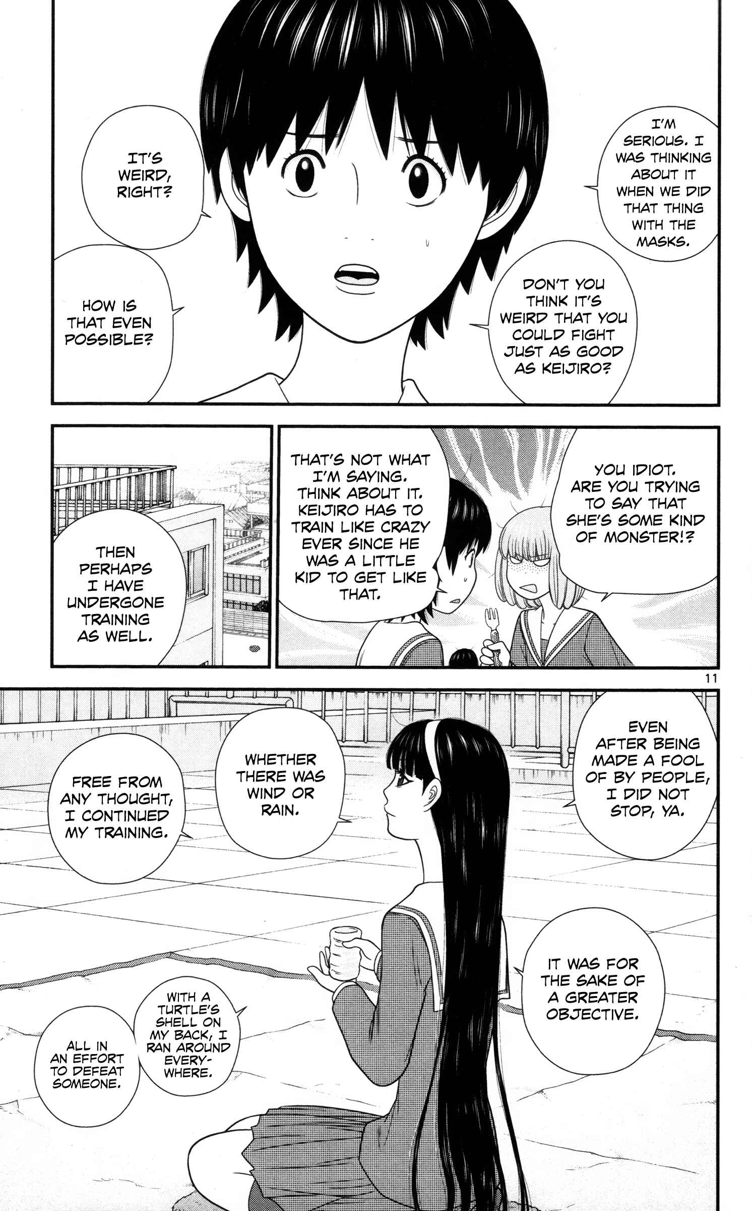 Page 11 Chapter 33 Miss Hiiragi is Looking for Herself