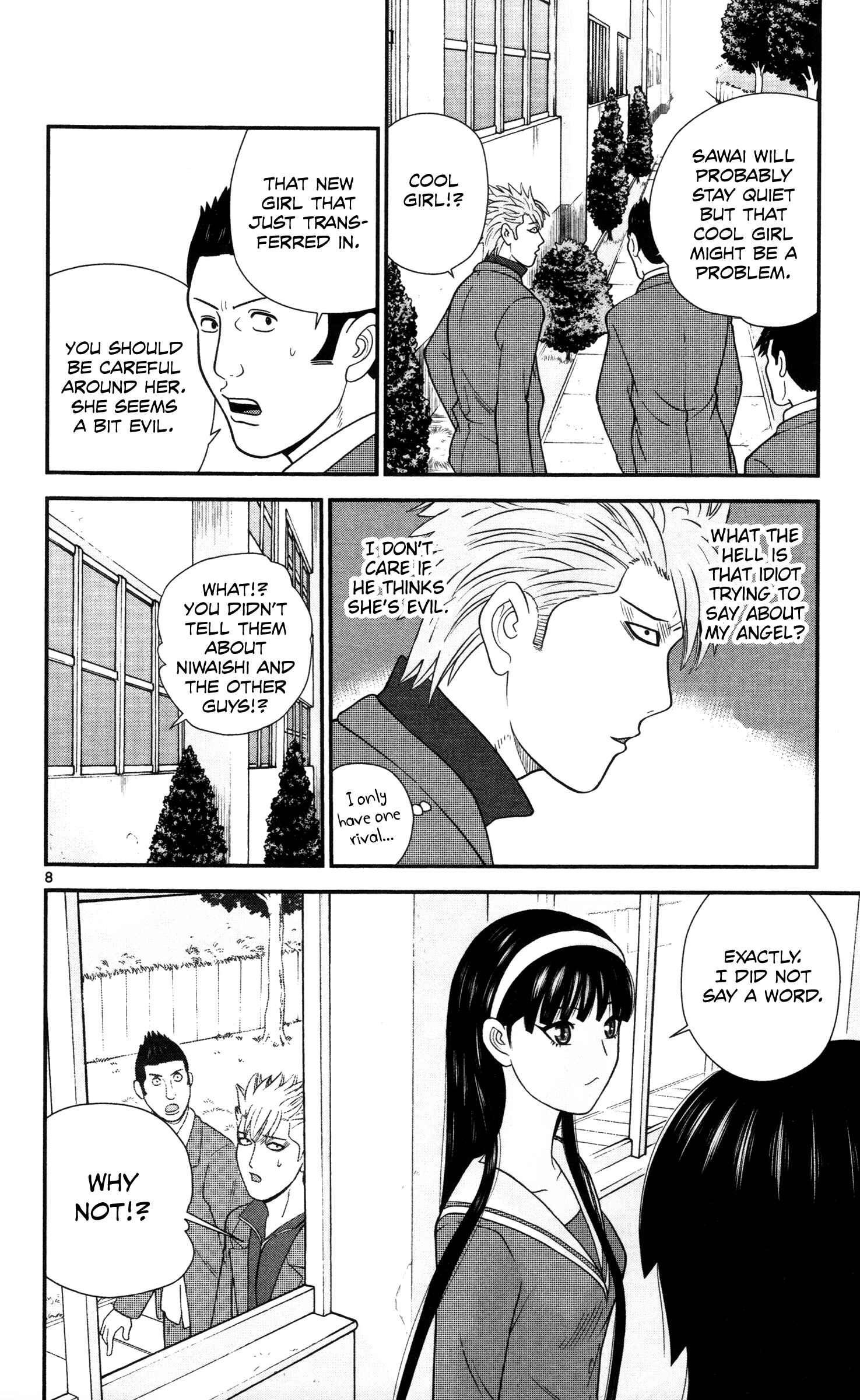 Page 8 Chapter 14 Miss Hiiragi is Looking for Herself