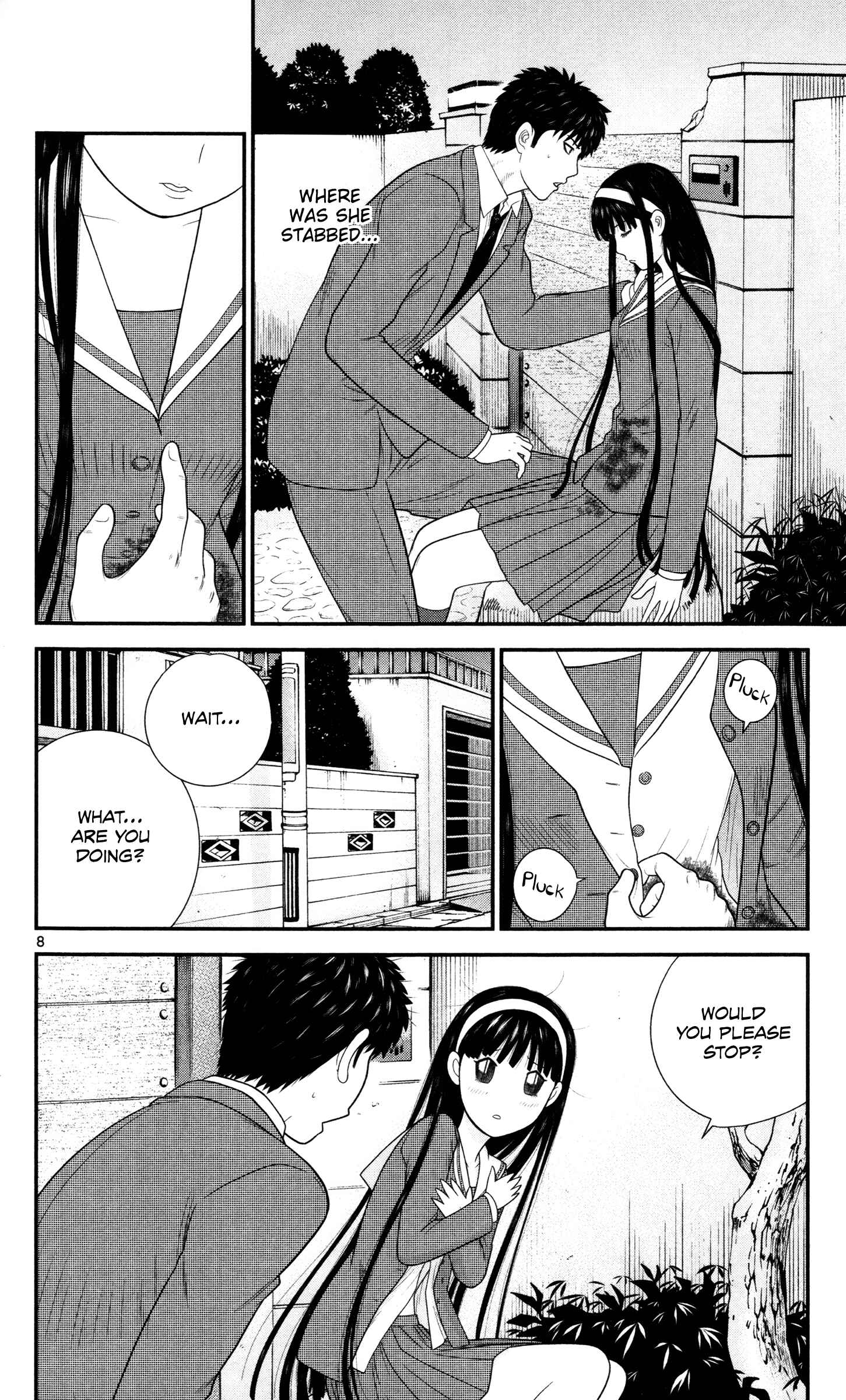 Page 8 Chapter 39 Miss Hiiragi is Looking for Herself