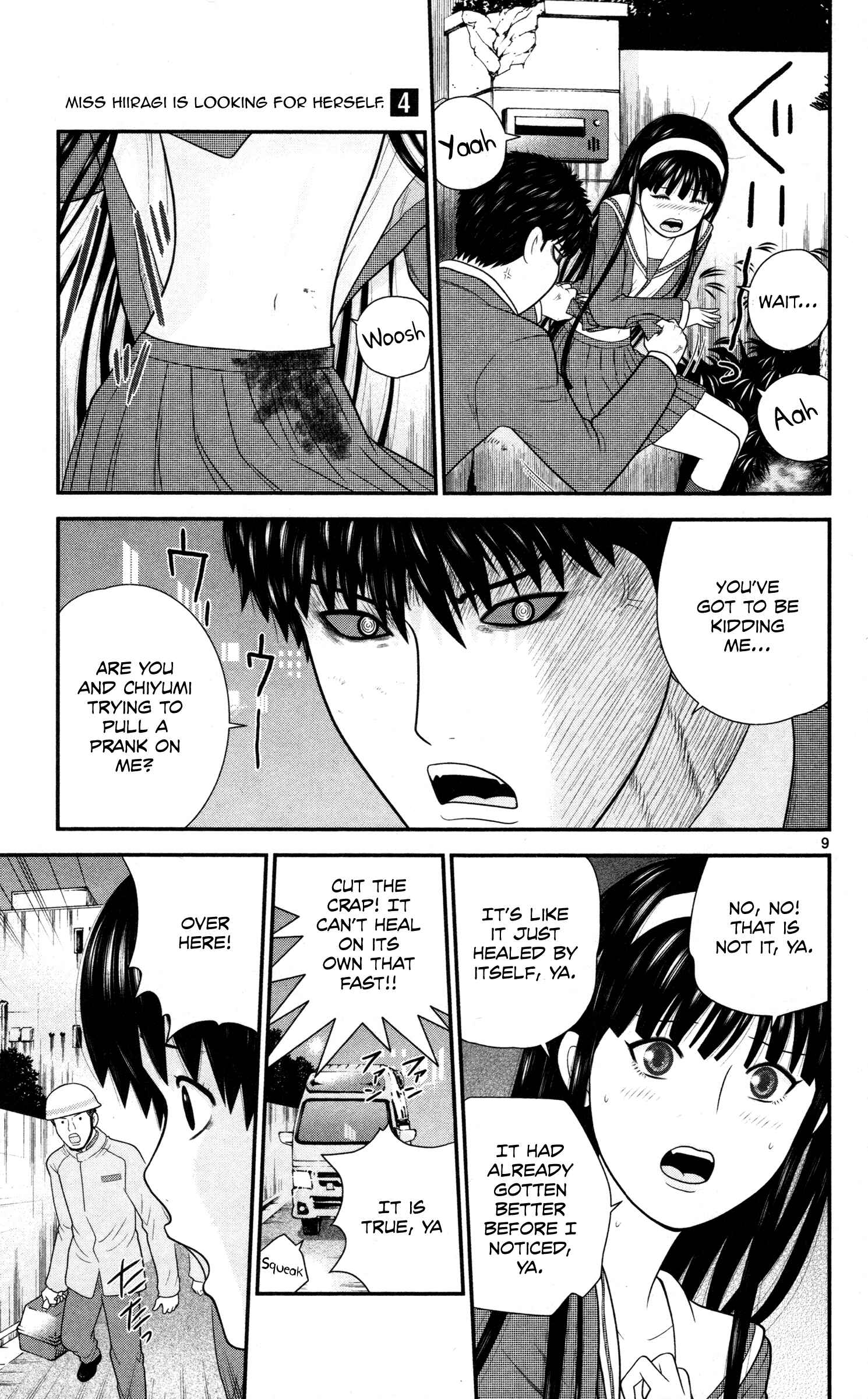 Page 9 Chapter 39 Miss Hiiragi is Looking for Herself